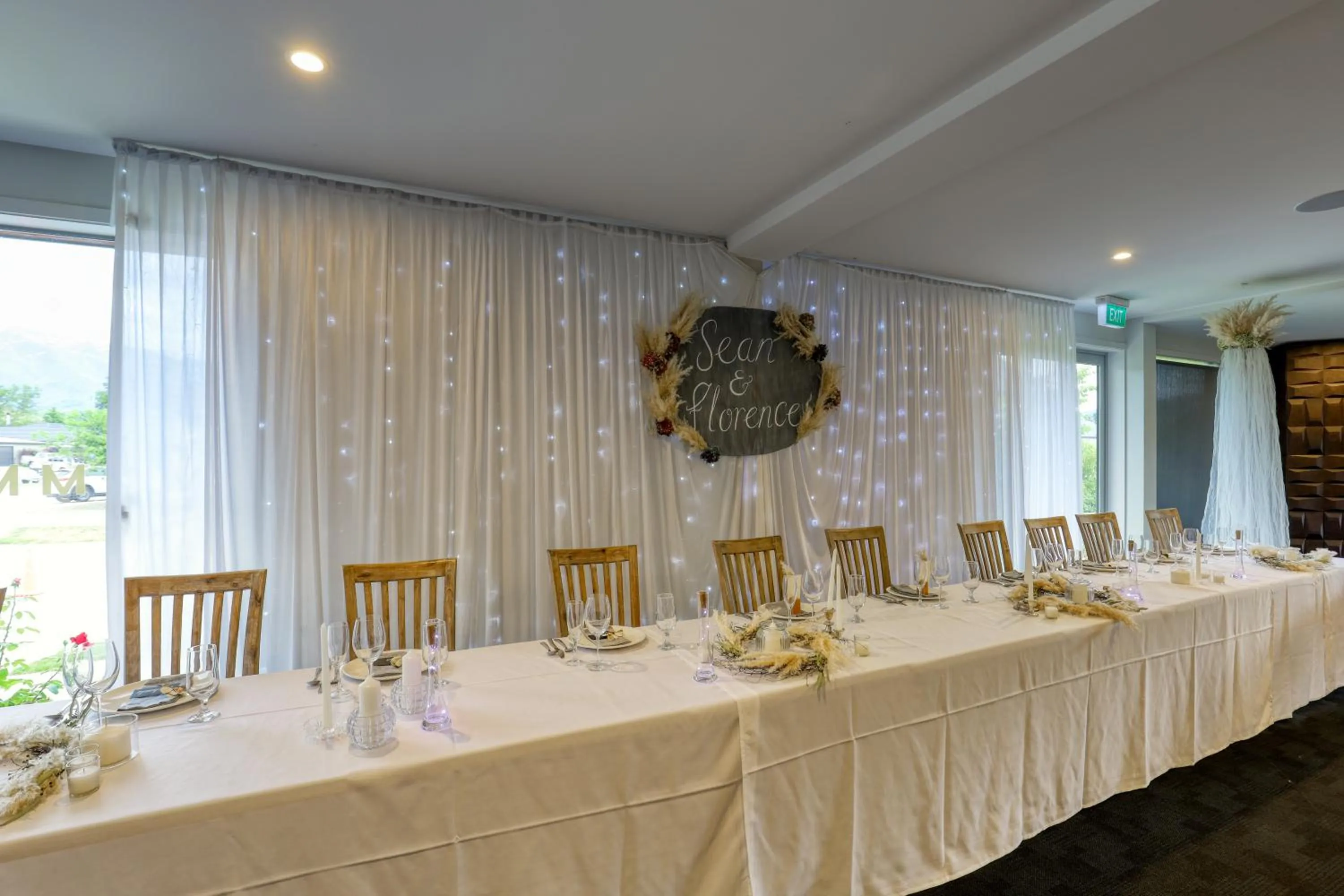 wedding in Marsden Lake Resort Central Otago