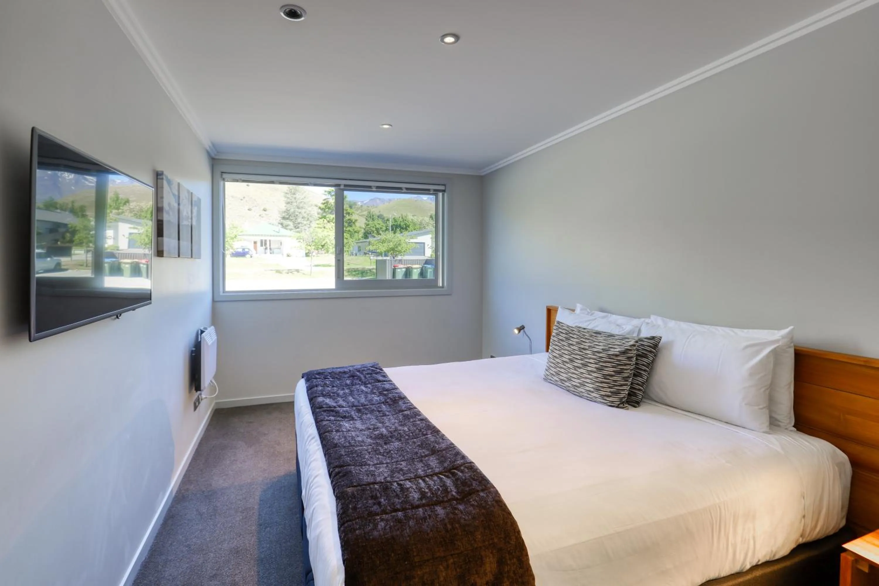 Bedroom, Bed in Marsden Lake Resort Central Otago