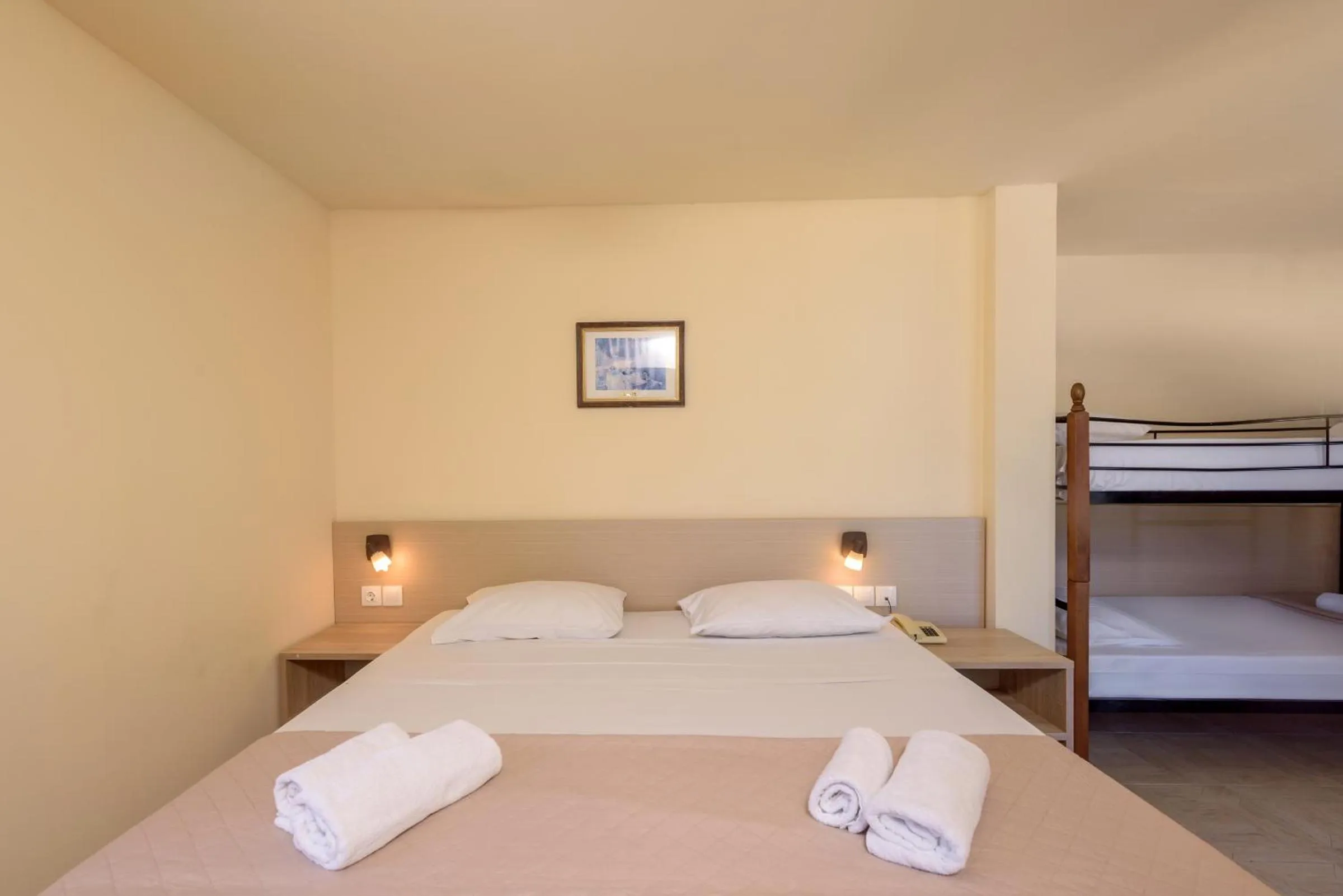 Bedroom in Eri Beach & Village Hotel