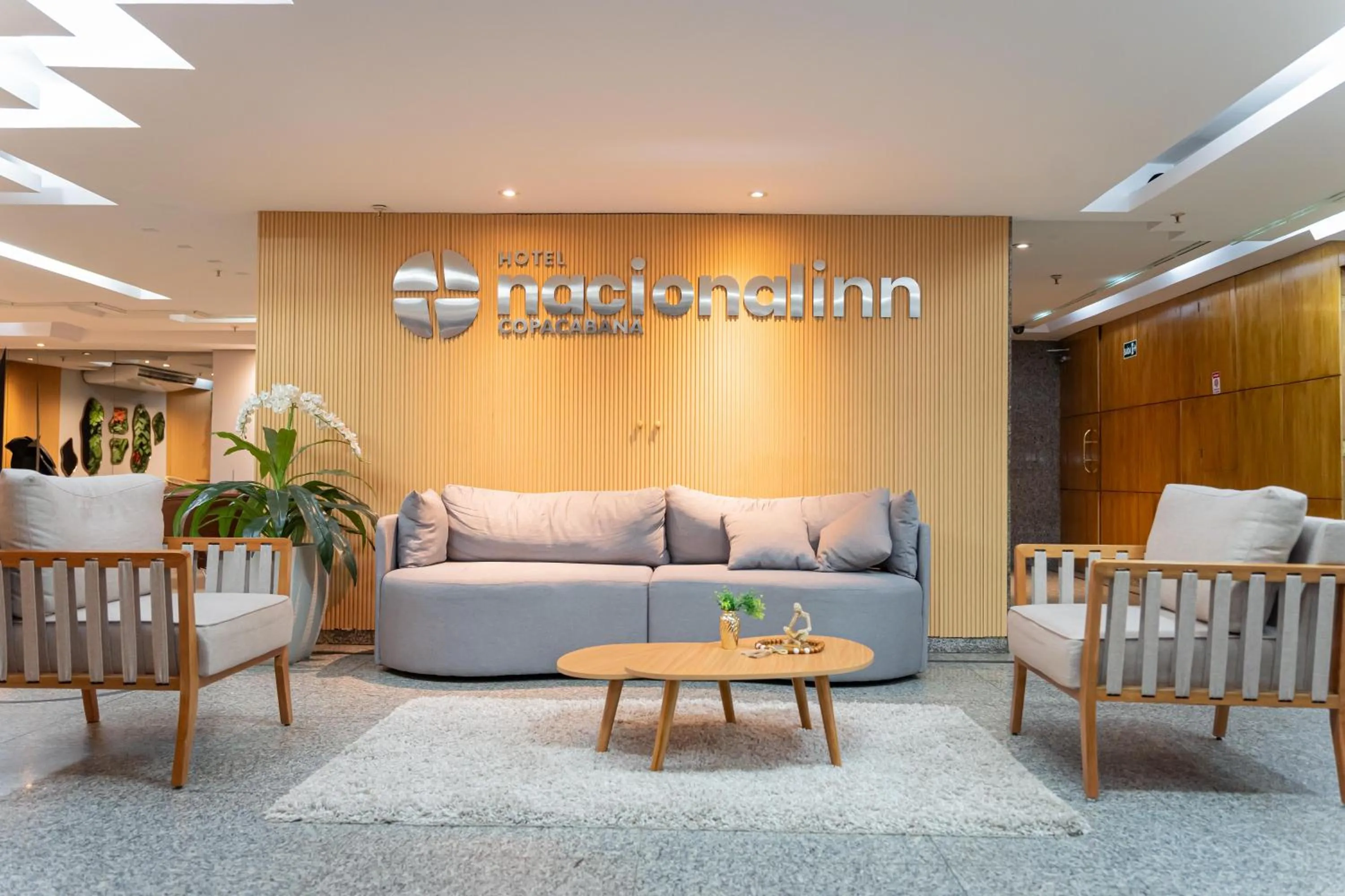Lobby or reception in Hotel Nacional Inn Rio Copacabana