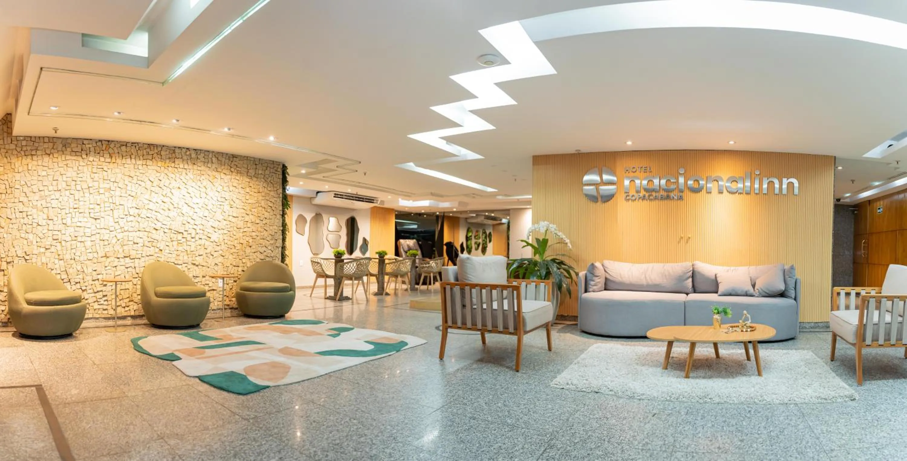 Lobby or reception in Hotel Nacional Inn Rio Copacabana