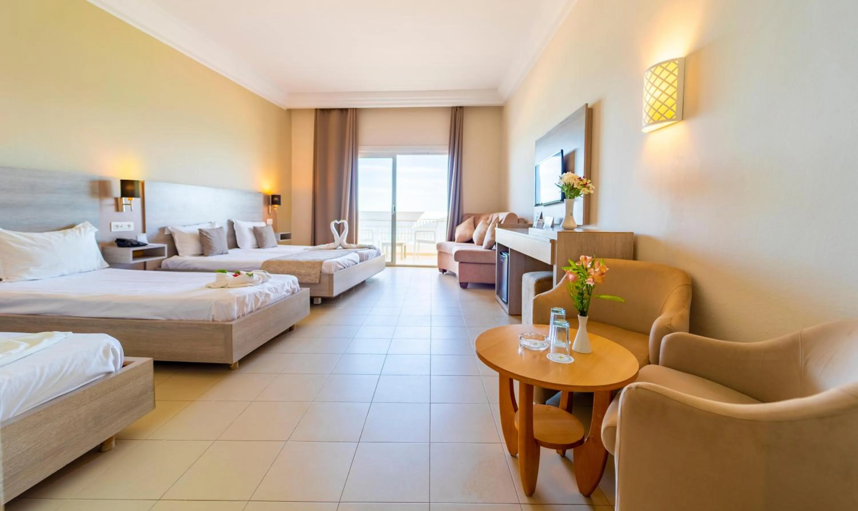 Photo of the whole room, Bed in Riadh Palms- Resort & Spa