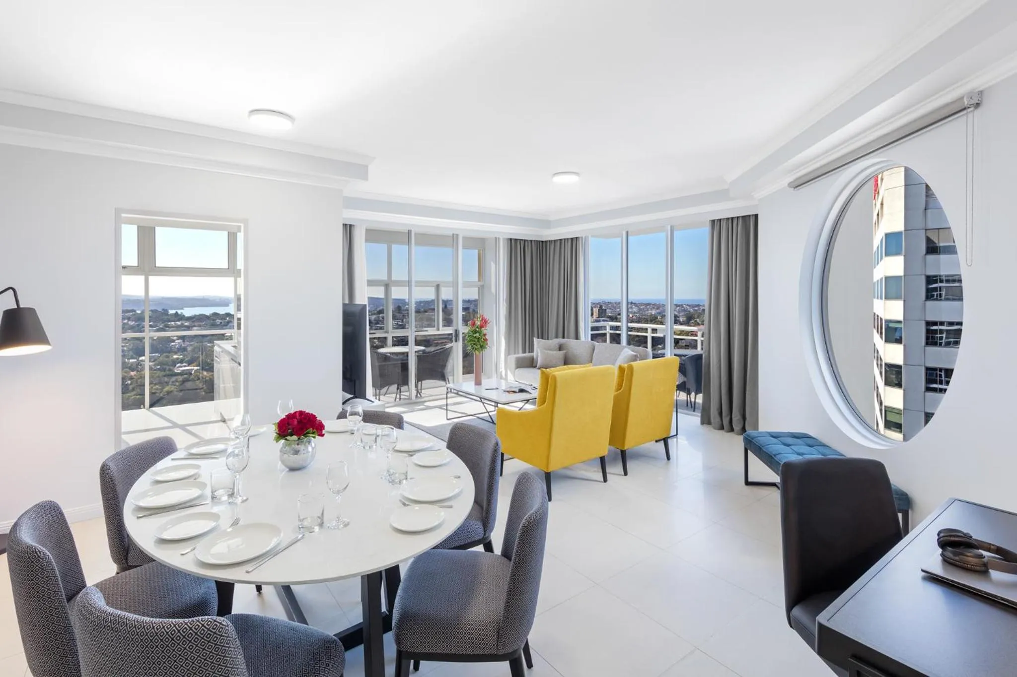 Living room in Meriton Suites Bondi Junction