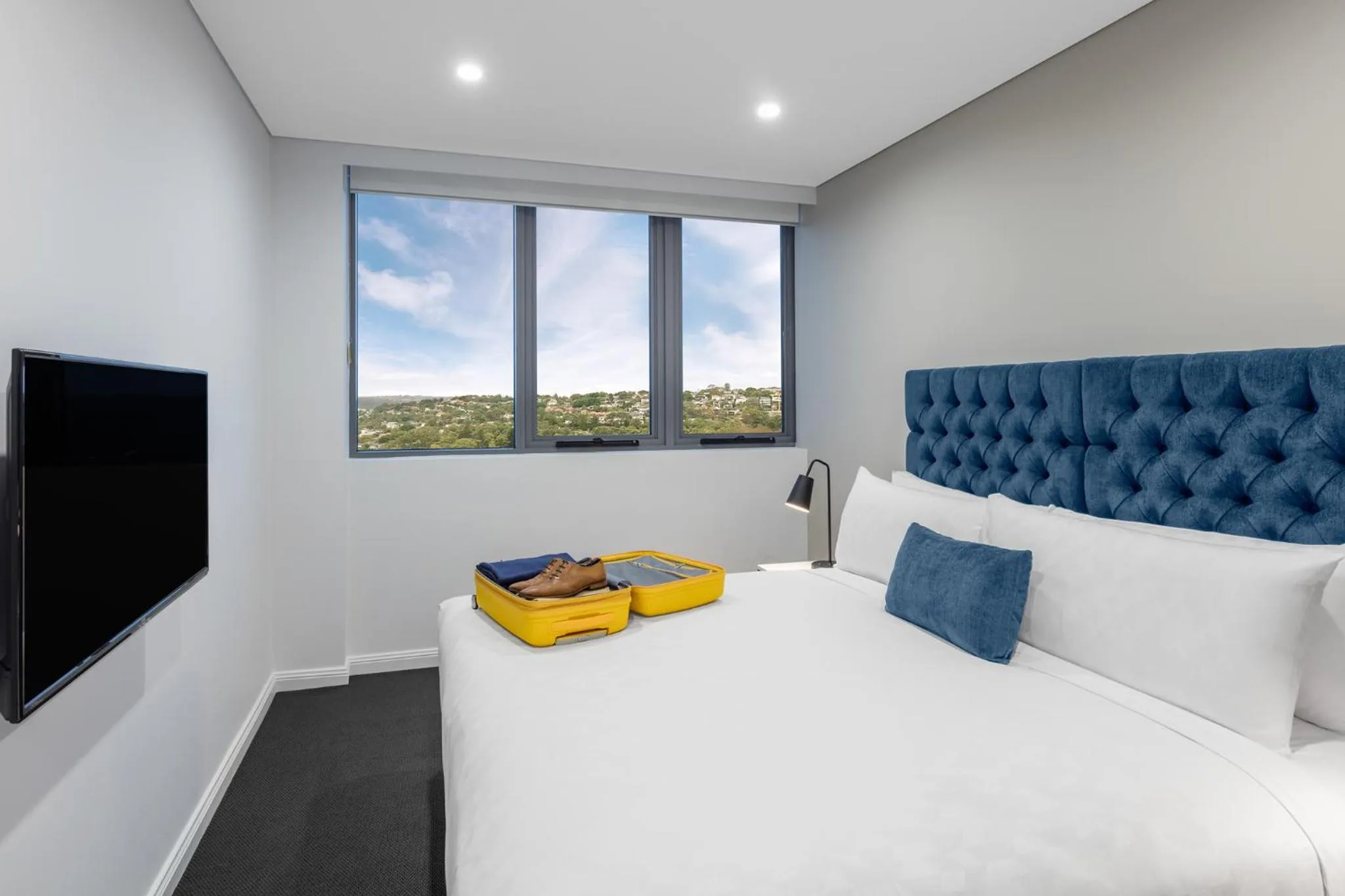 Bedroom, Bed in Meriton Suites Bondi Junction