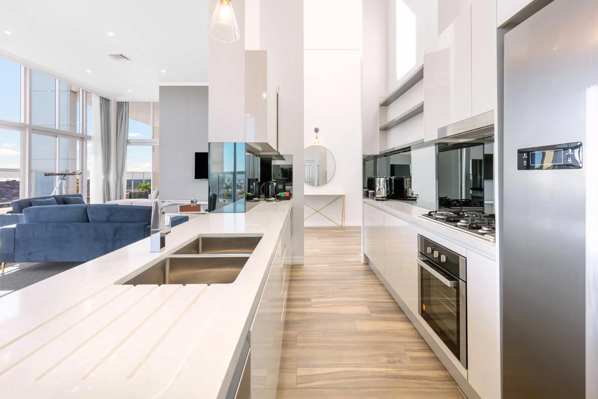 kitchen in Meriton Suites Bondi Junction