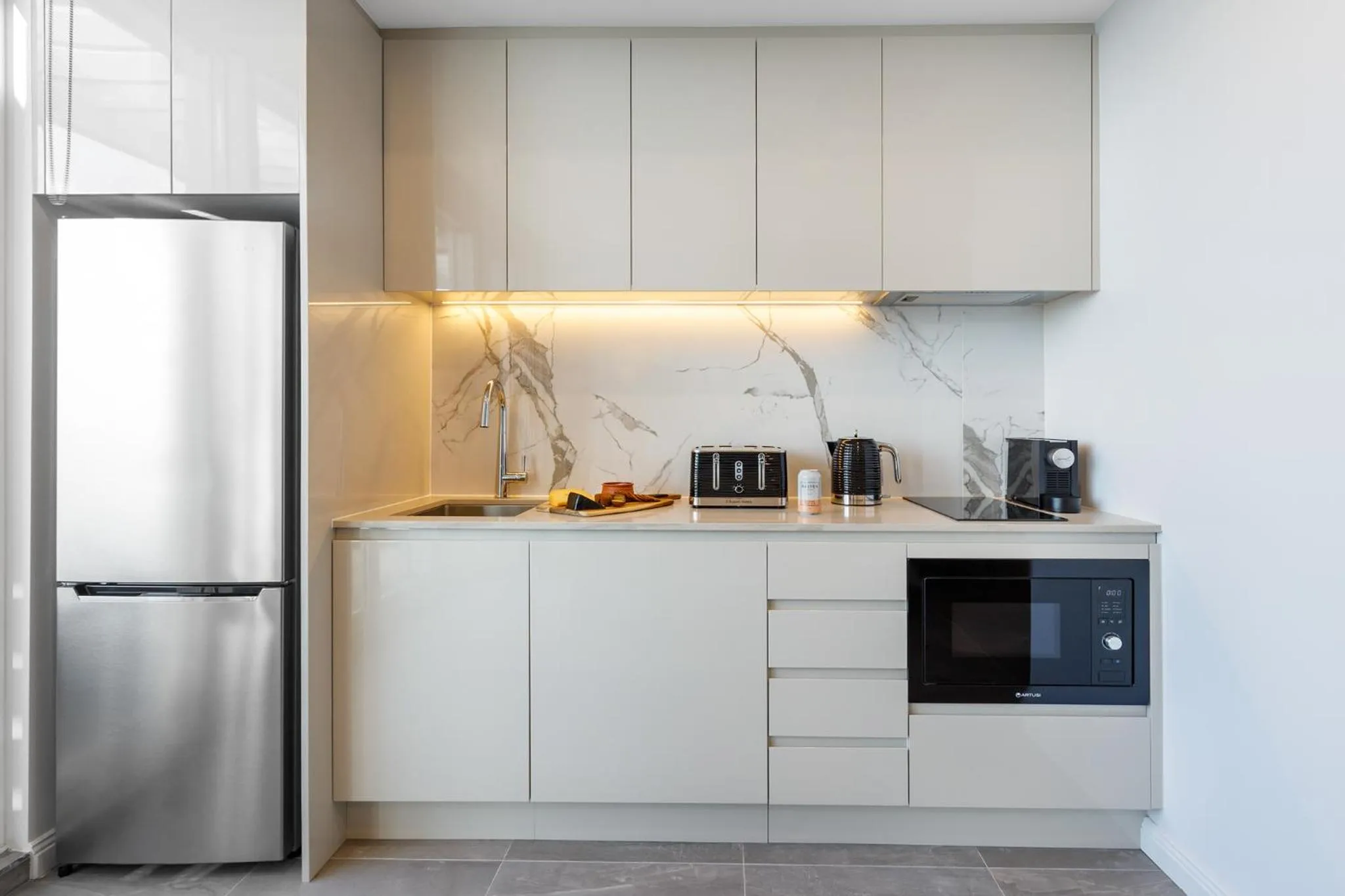 kitchen in Meriton Suites Bondi Junction