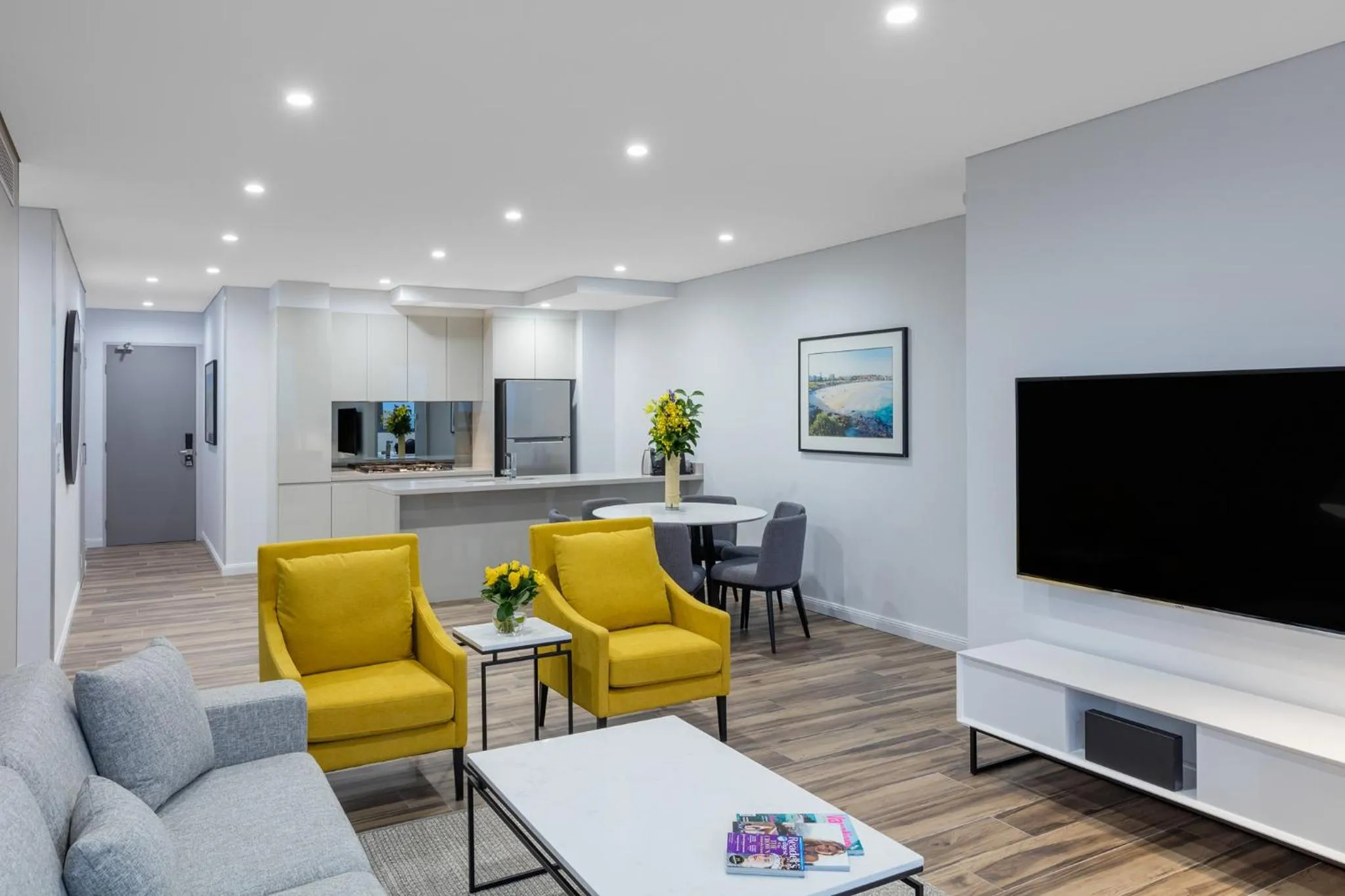 Living room in Meriton Suites Bondi Junction