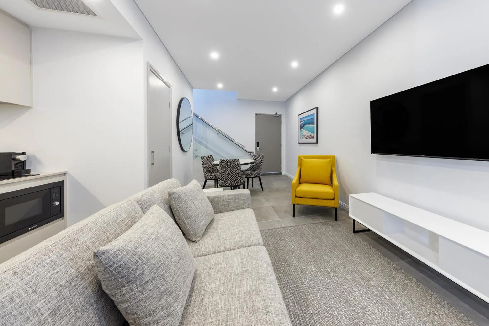 Living room in Meriton Suites Bondi Junction