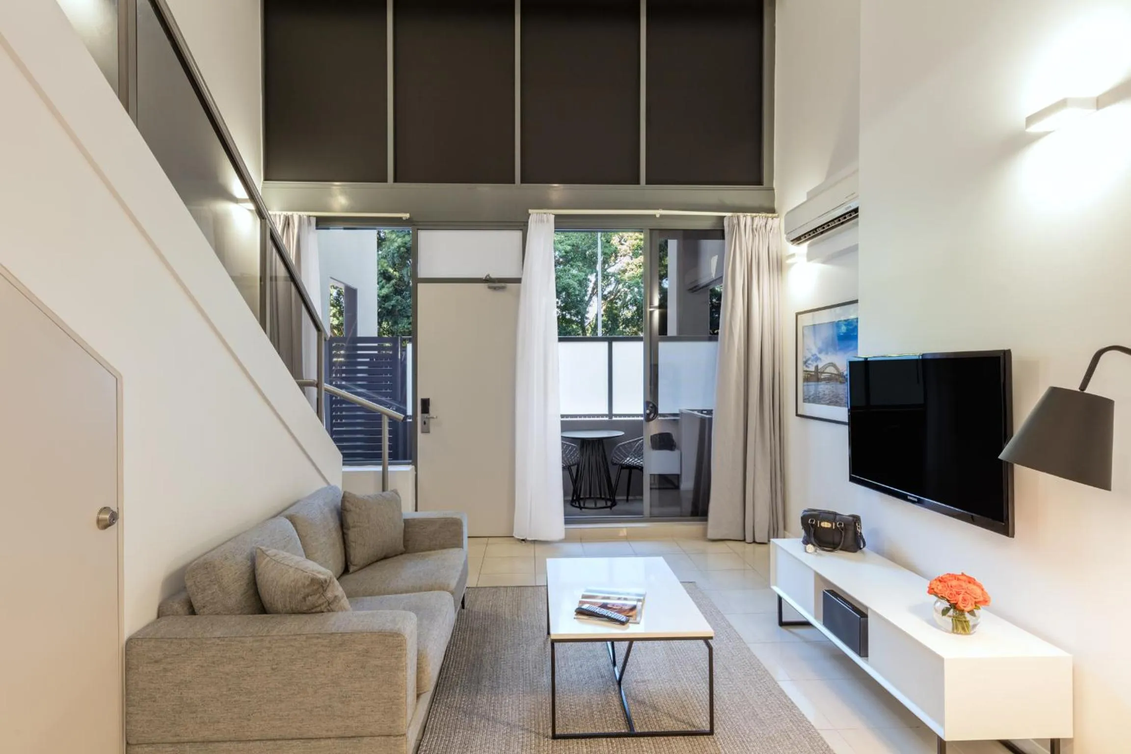 Living room in Meriton Suites Waterloo