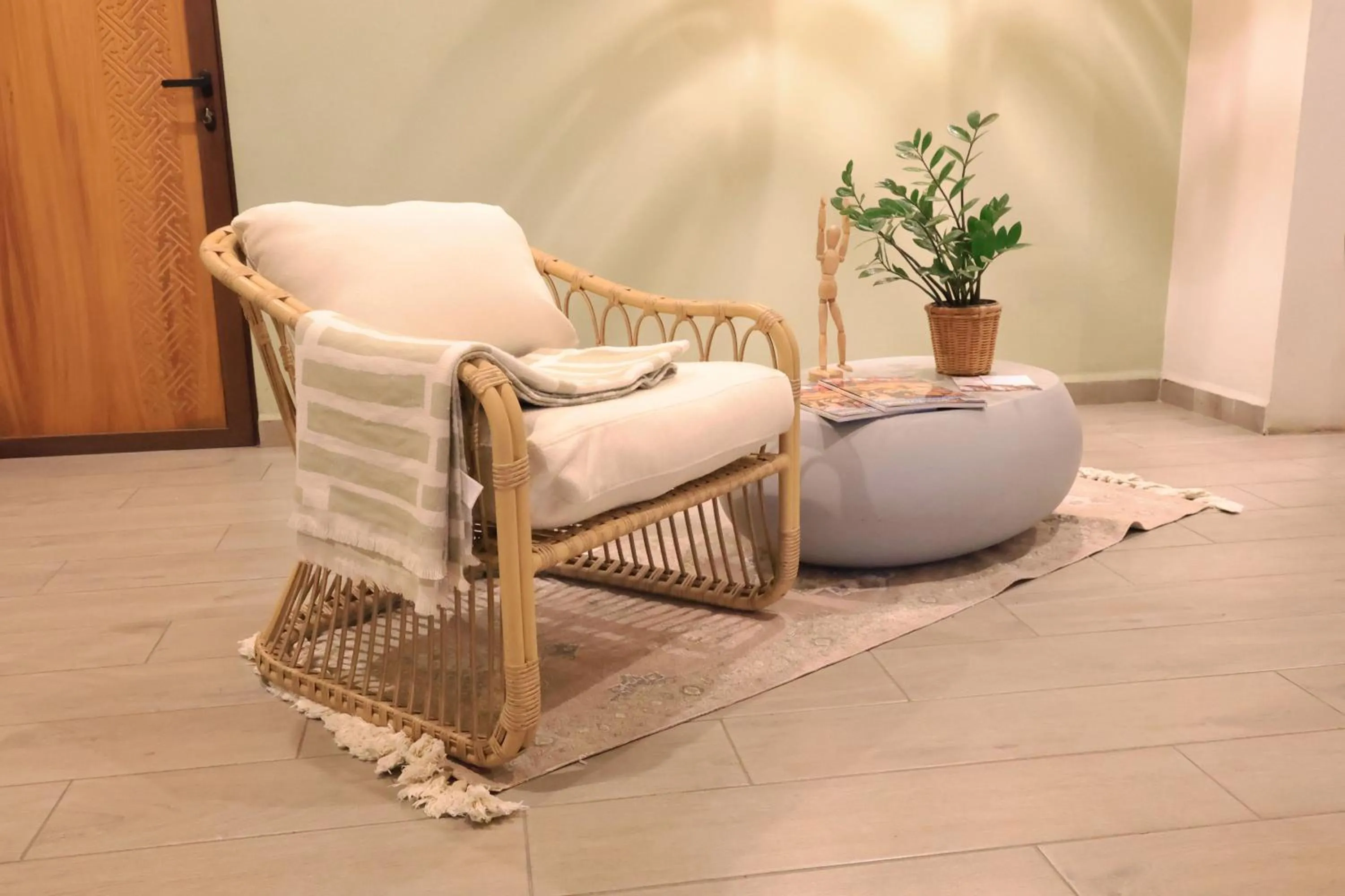 Living room in Soul Spring Sanctuary Cuernavaca