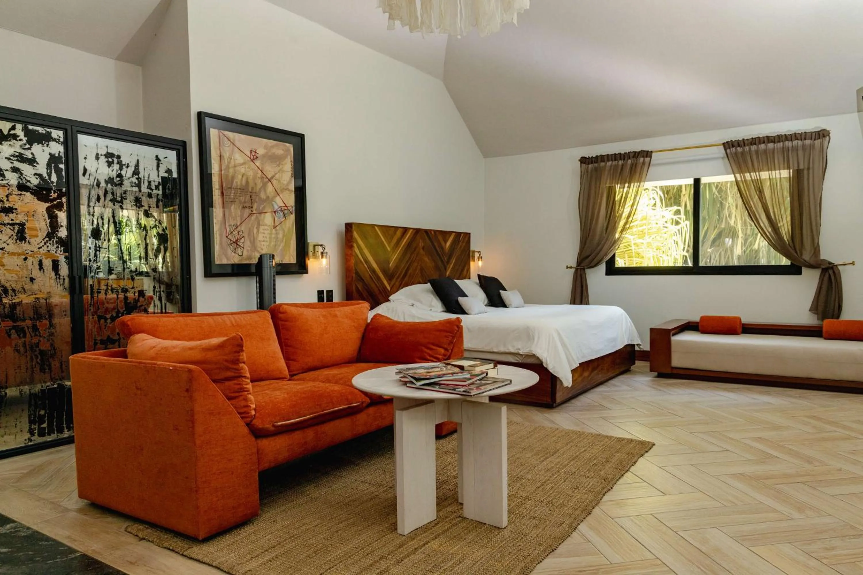 Photo of the whole room in Soul Spring Sanctuary Cuernavaca