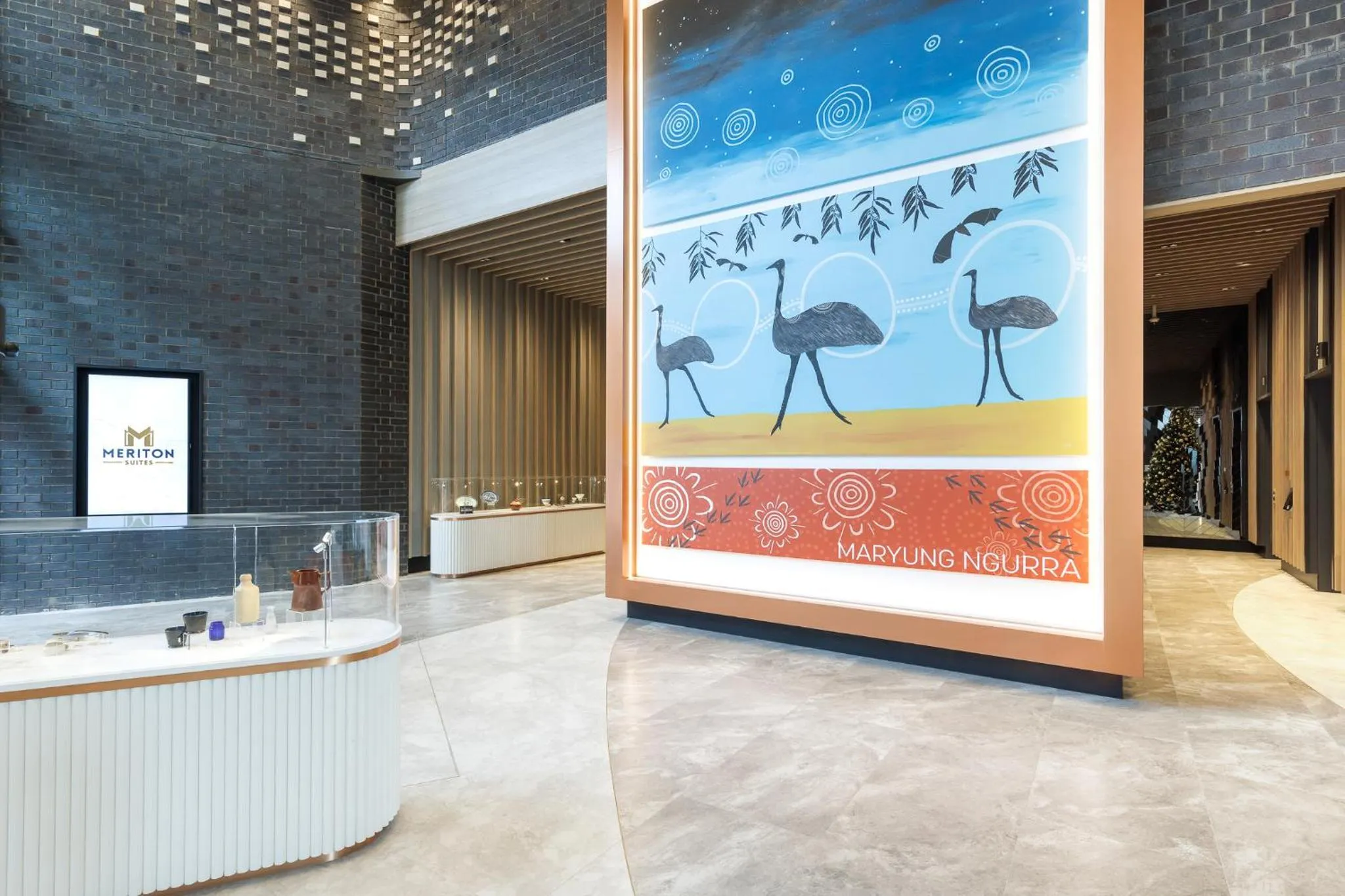 Lobby or reception in Meriton Suites George Street, Parramatta