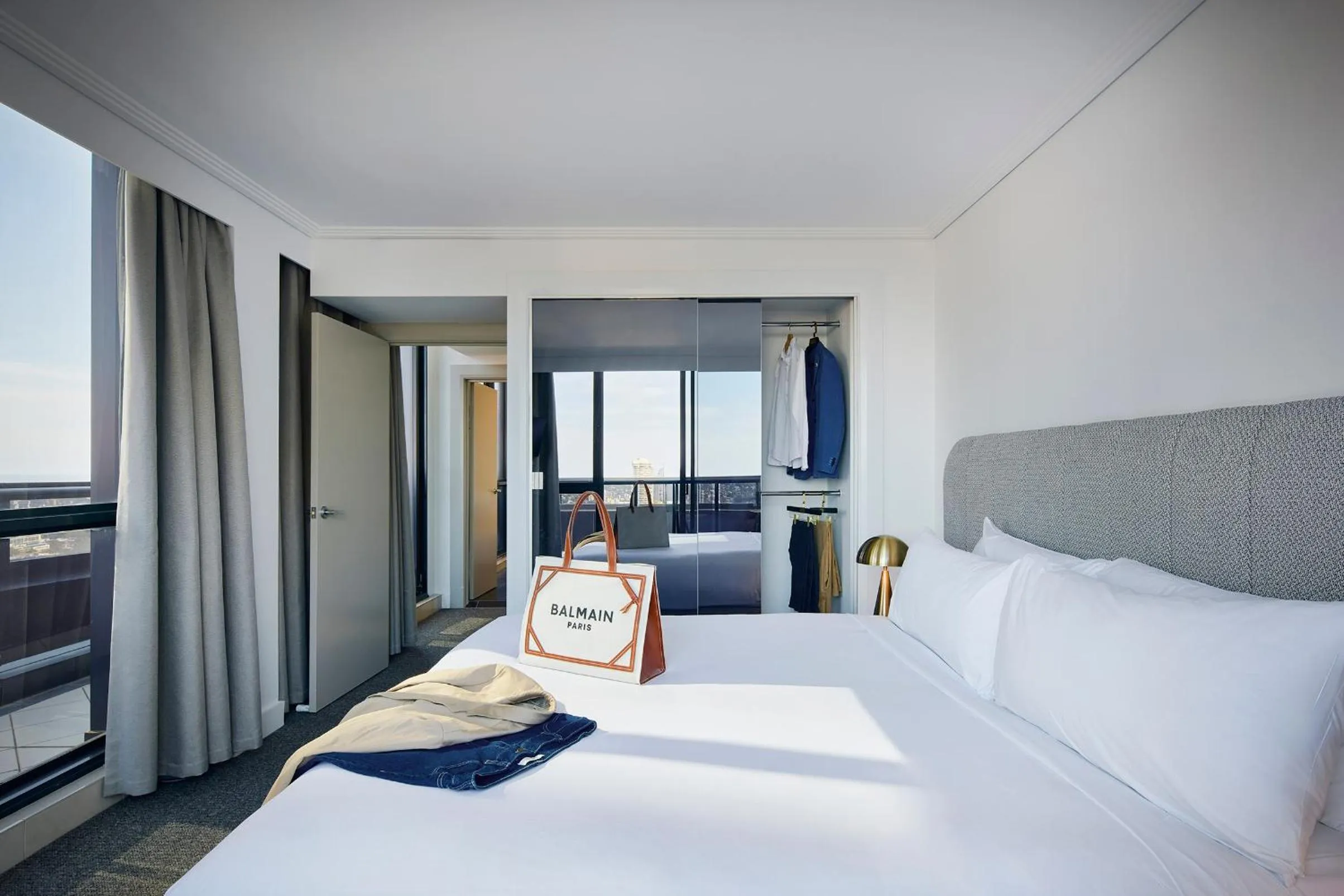 Bedroom, Bed in Meriton Suites Pitt Street, Sydney