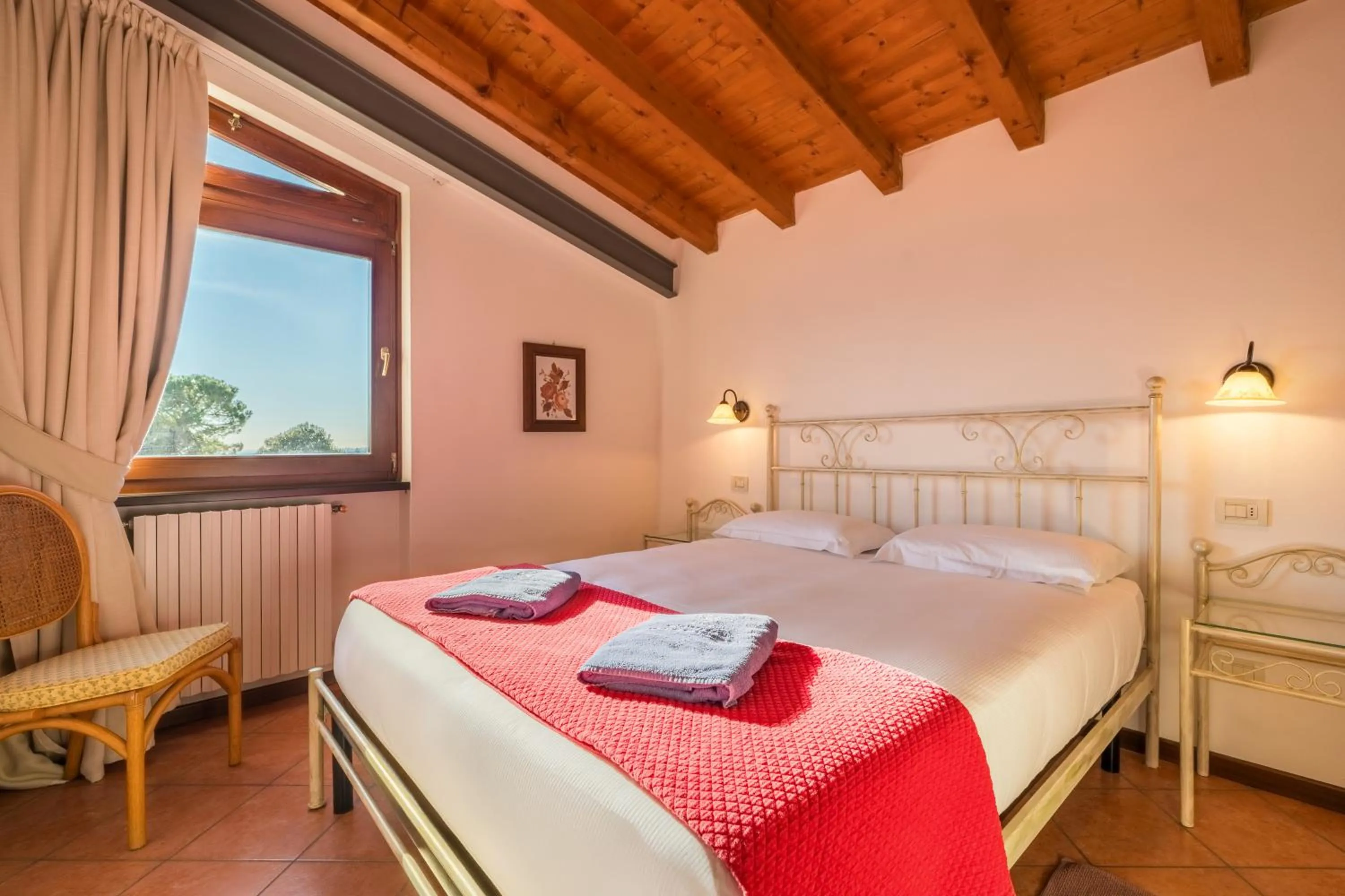 Bedroom, Bed in Residence Fondo La Campagnola