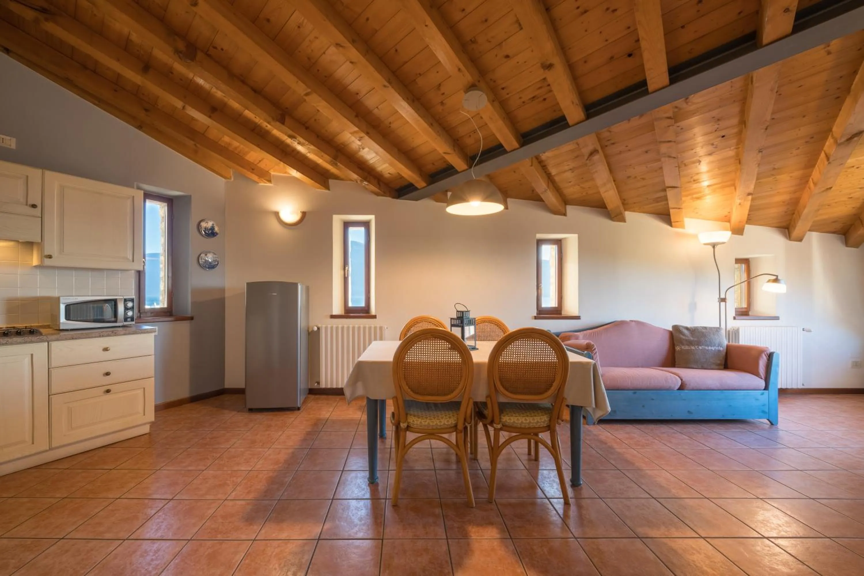 Kitchen or kitchenette in Residence Fondo La Campagnola