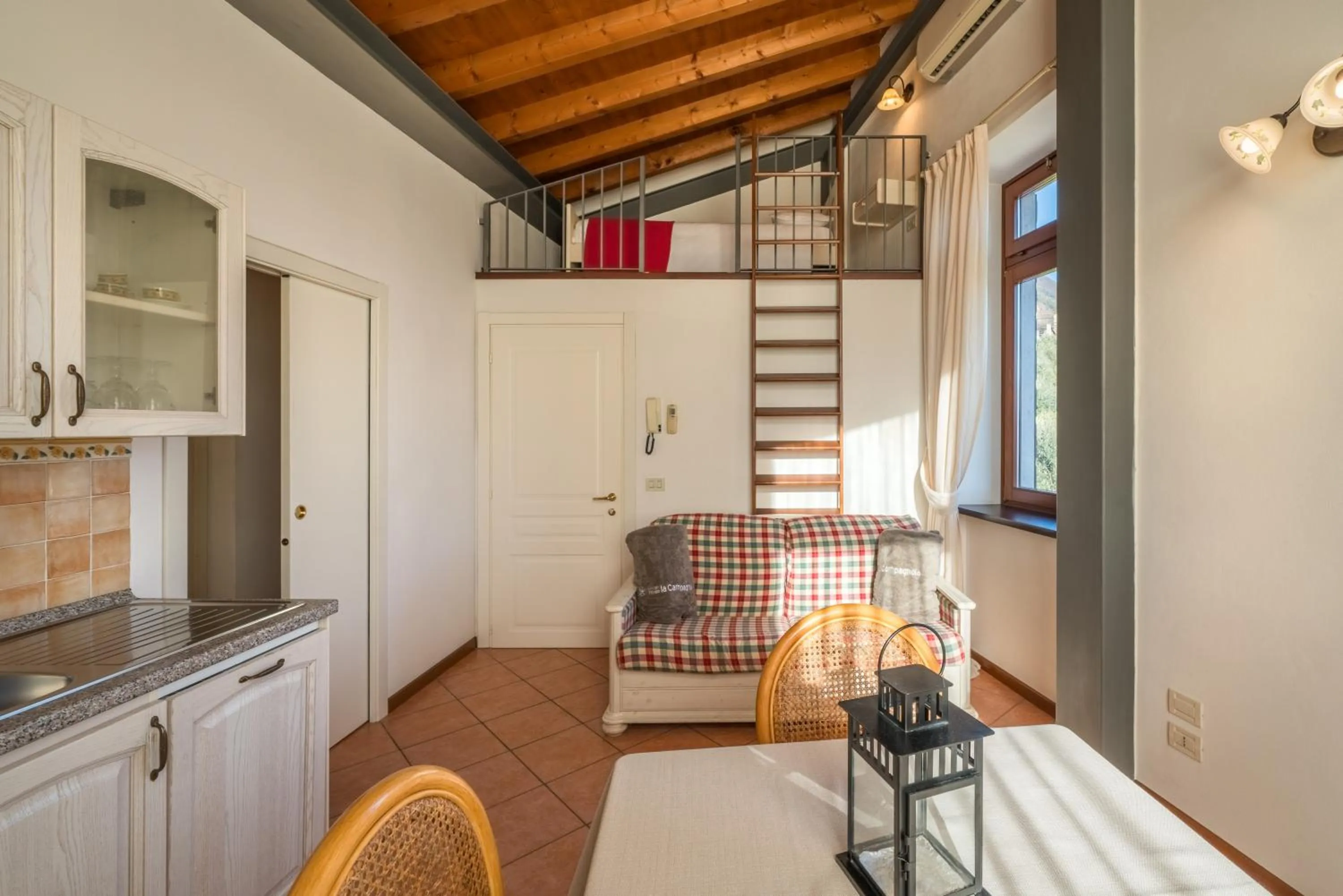 Kitchen or kitchenette in Residence Fondo La Campagnola