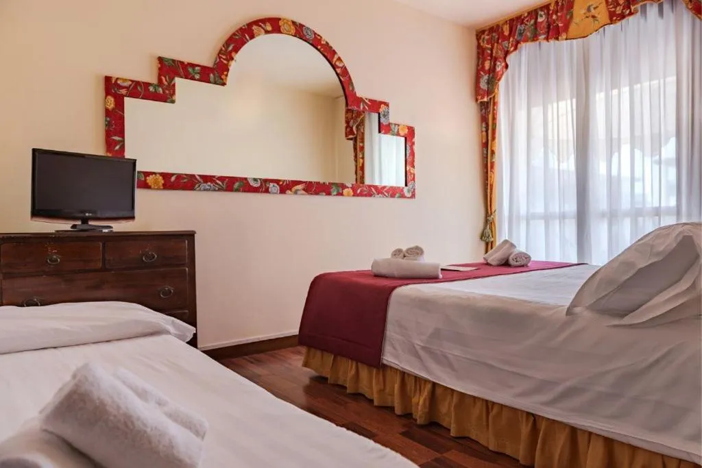 Bed in Agora Park Hotel