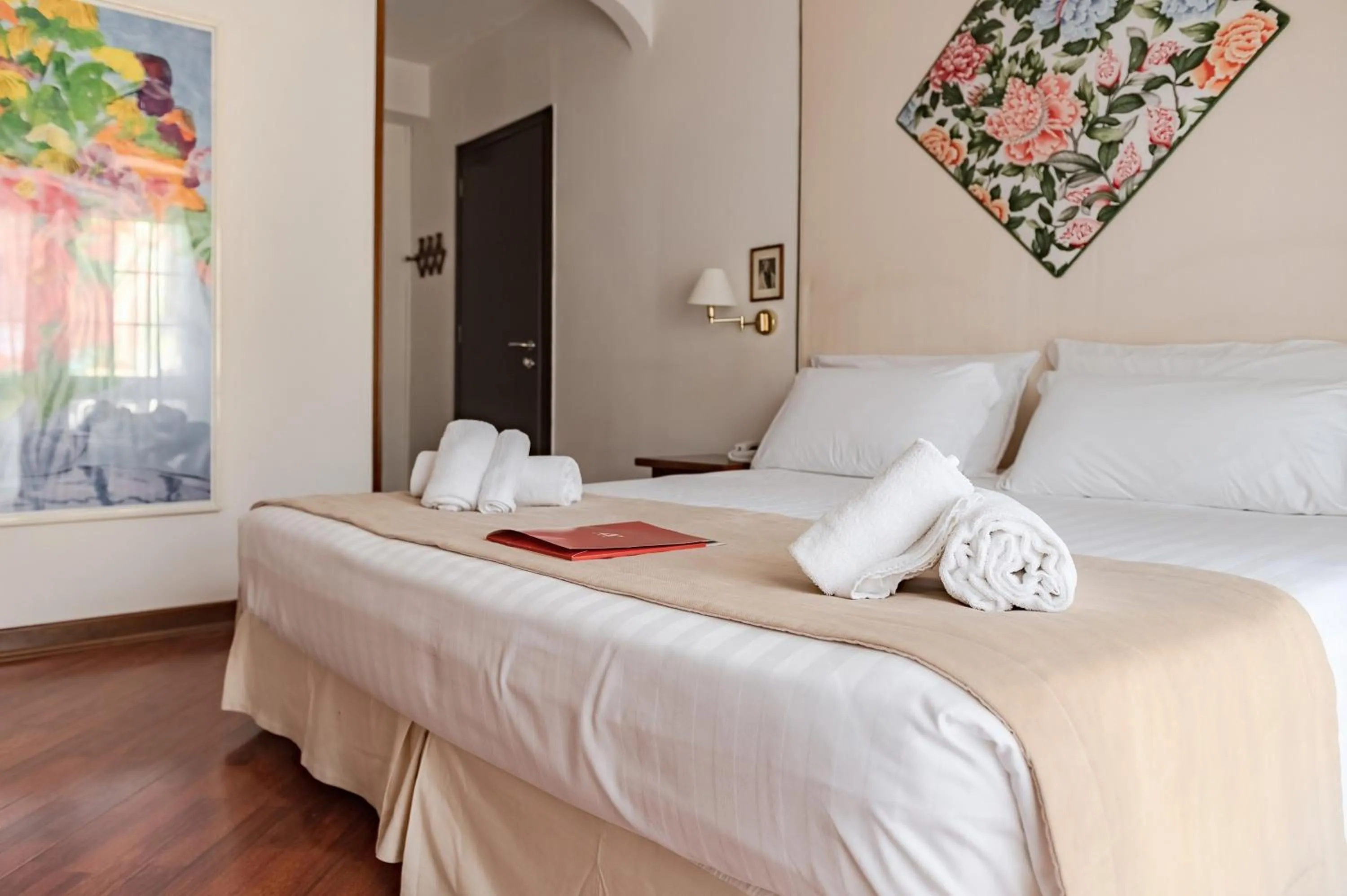 Bed in Agora Park Hotel