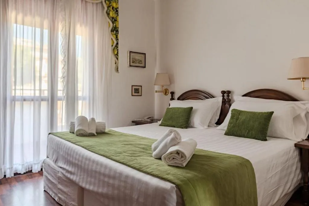 Bed in Agora Park Hotel