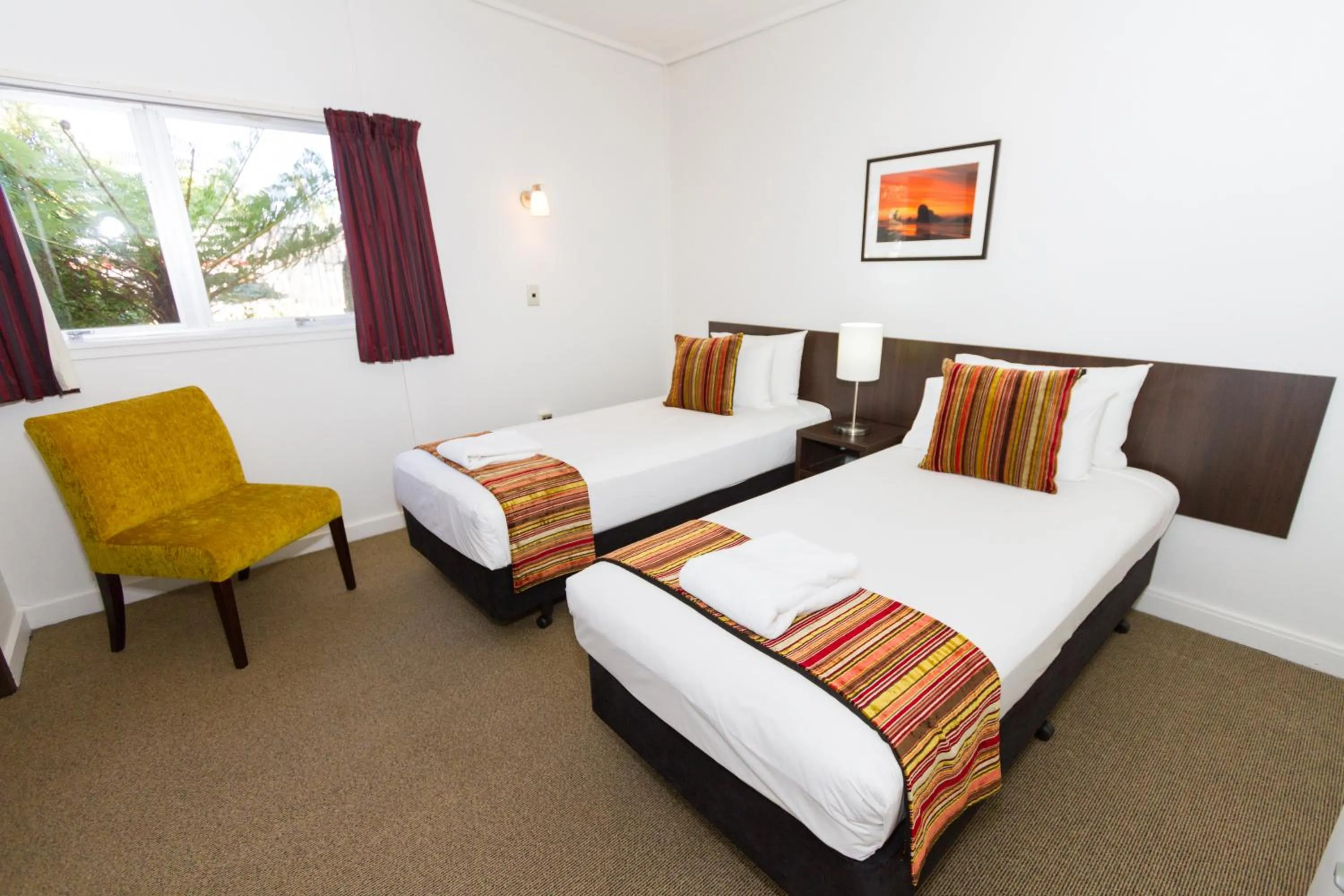 Photo of the whole room, Bed in Heartland Hotel Haast