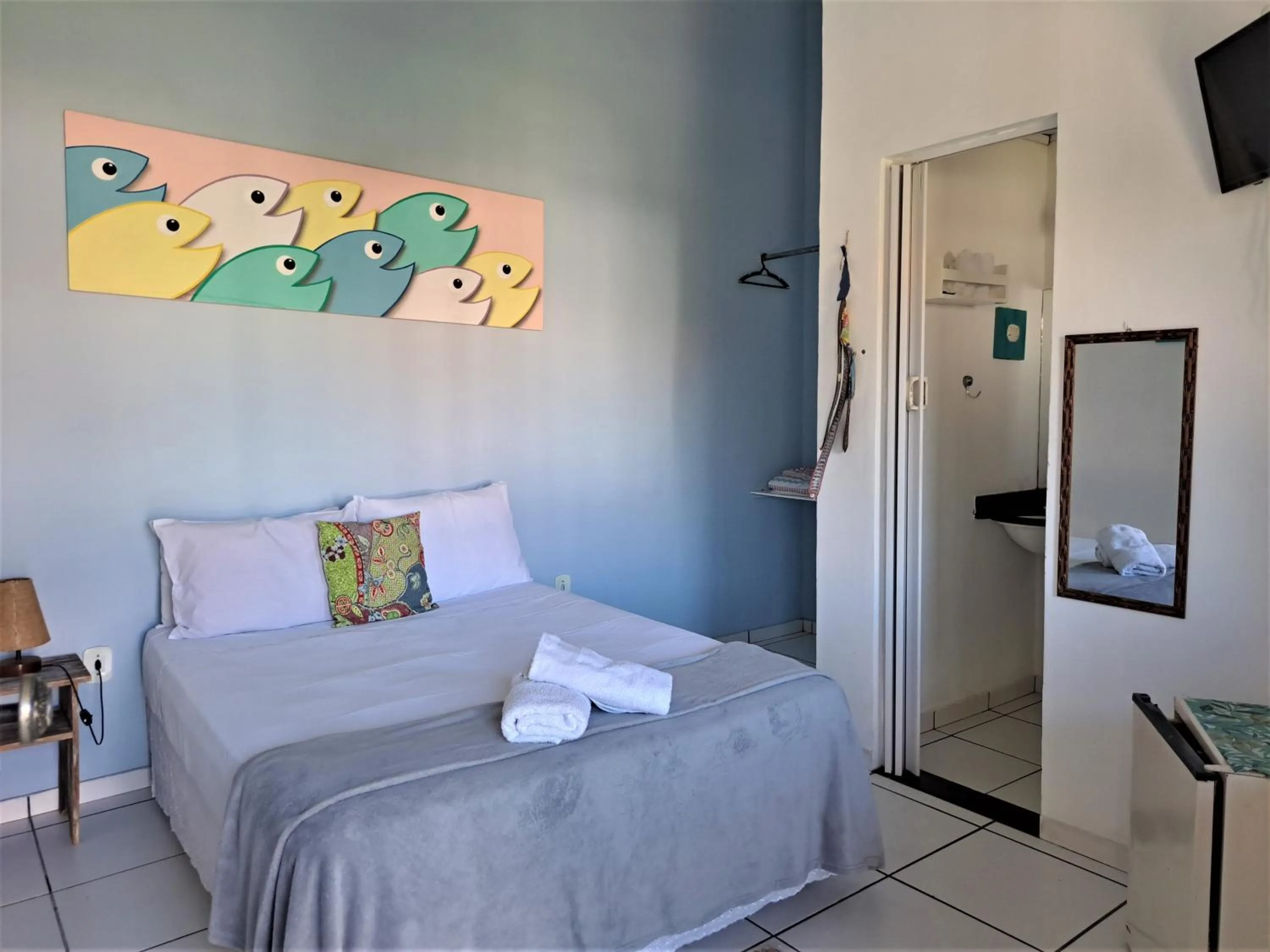 Photo of the whole room in As Palmeiras Pousada