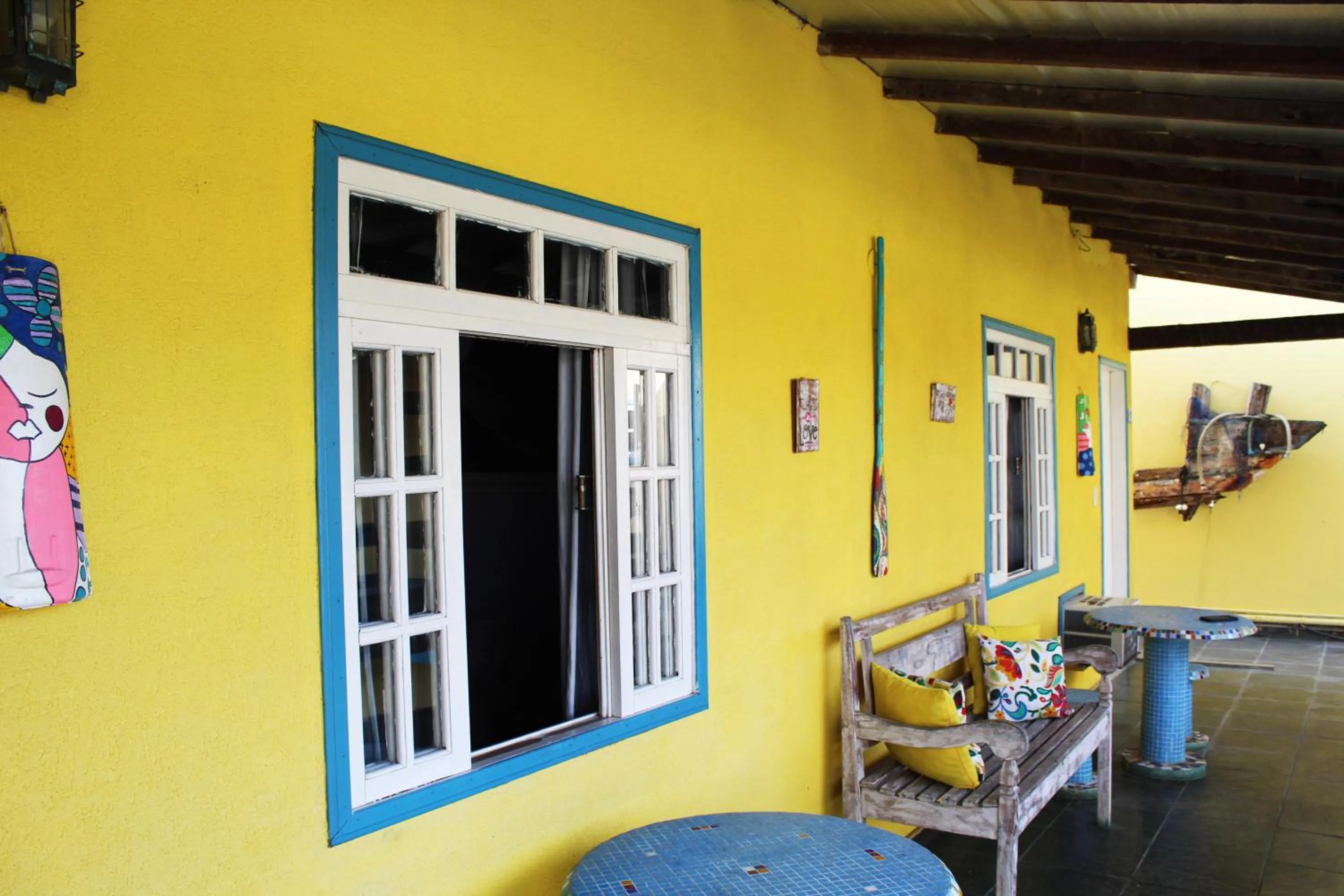 Balcony/Terrace in As Palmeiras Pousada