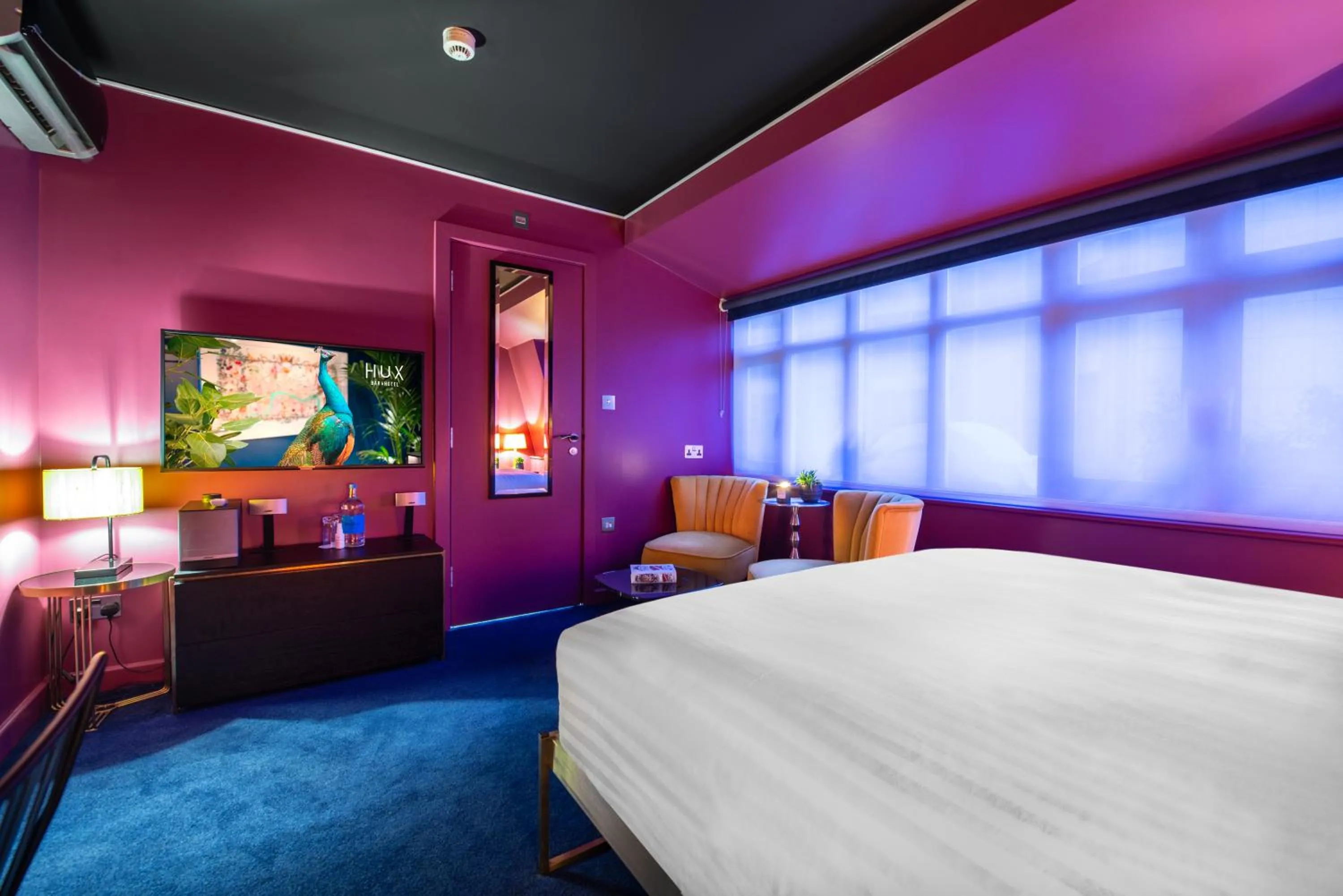 Bed in Hux Hotel, Kensington