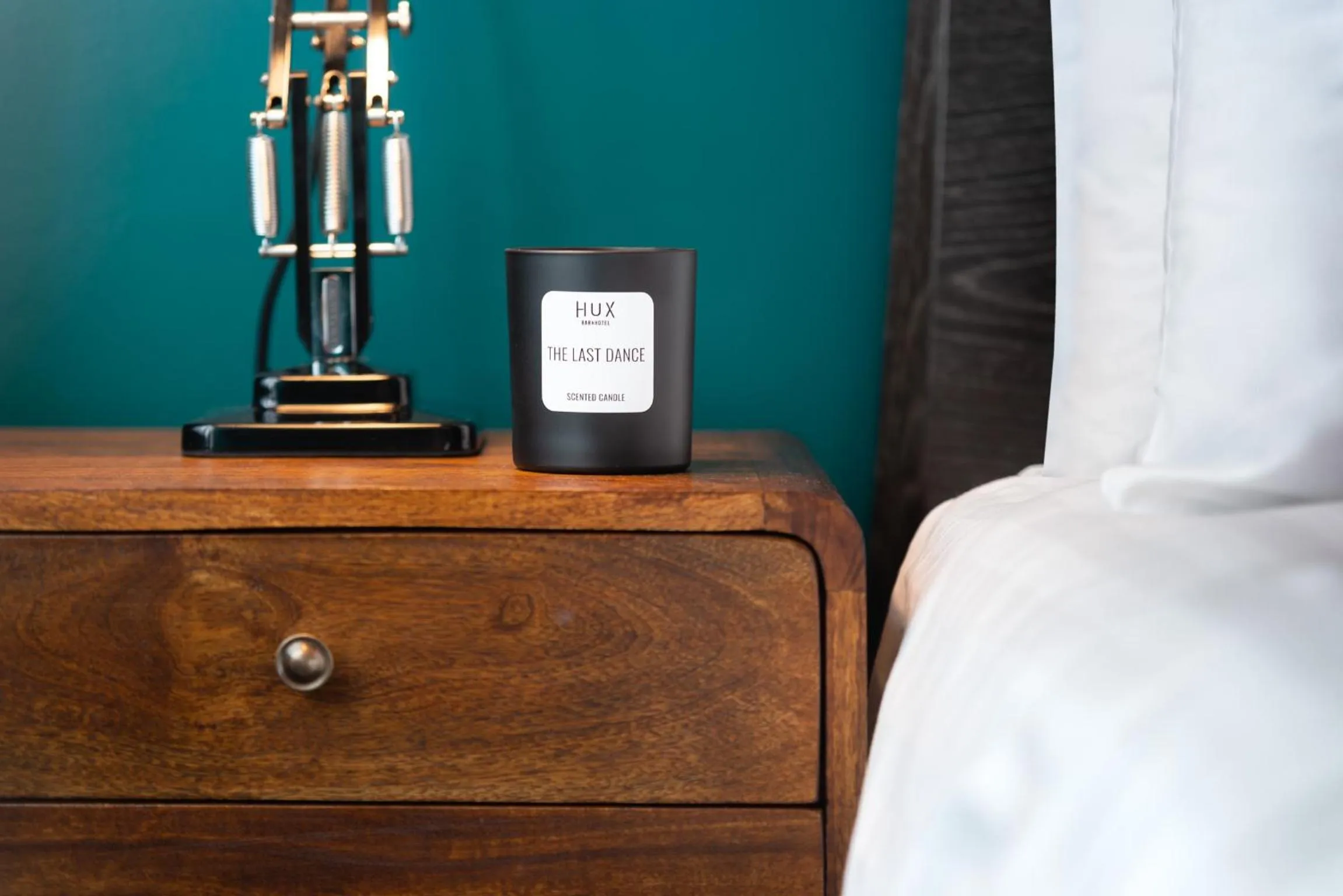 Decorative detail, Bed in Hux Hotel, Kensington