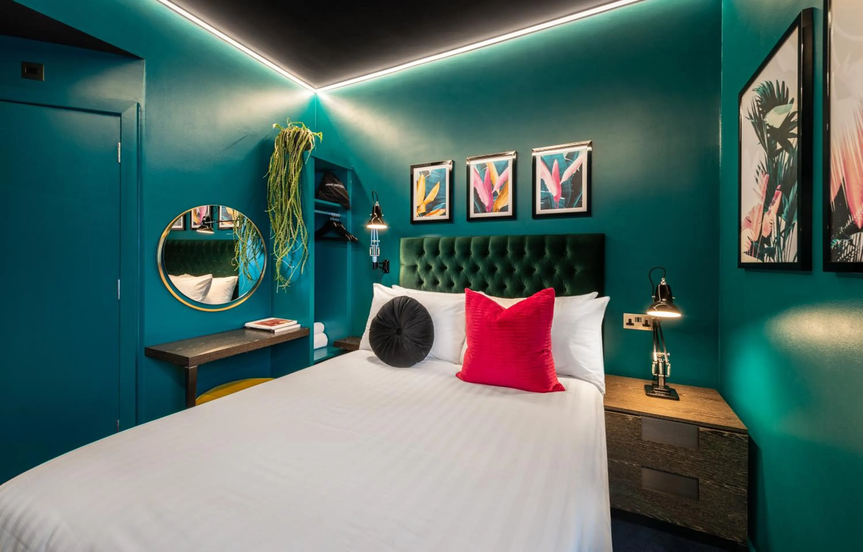 Bed in Hux Hotel, Kensington