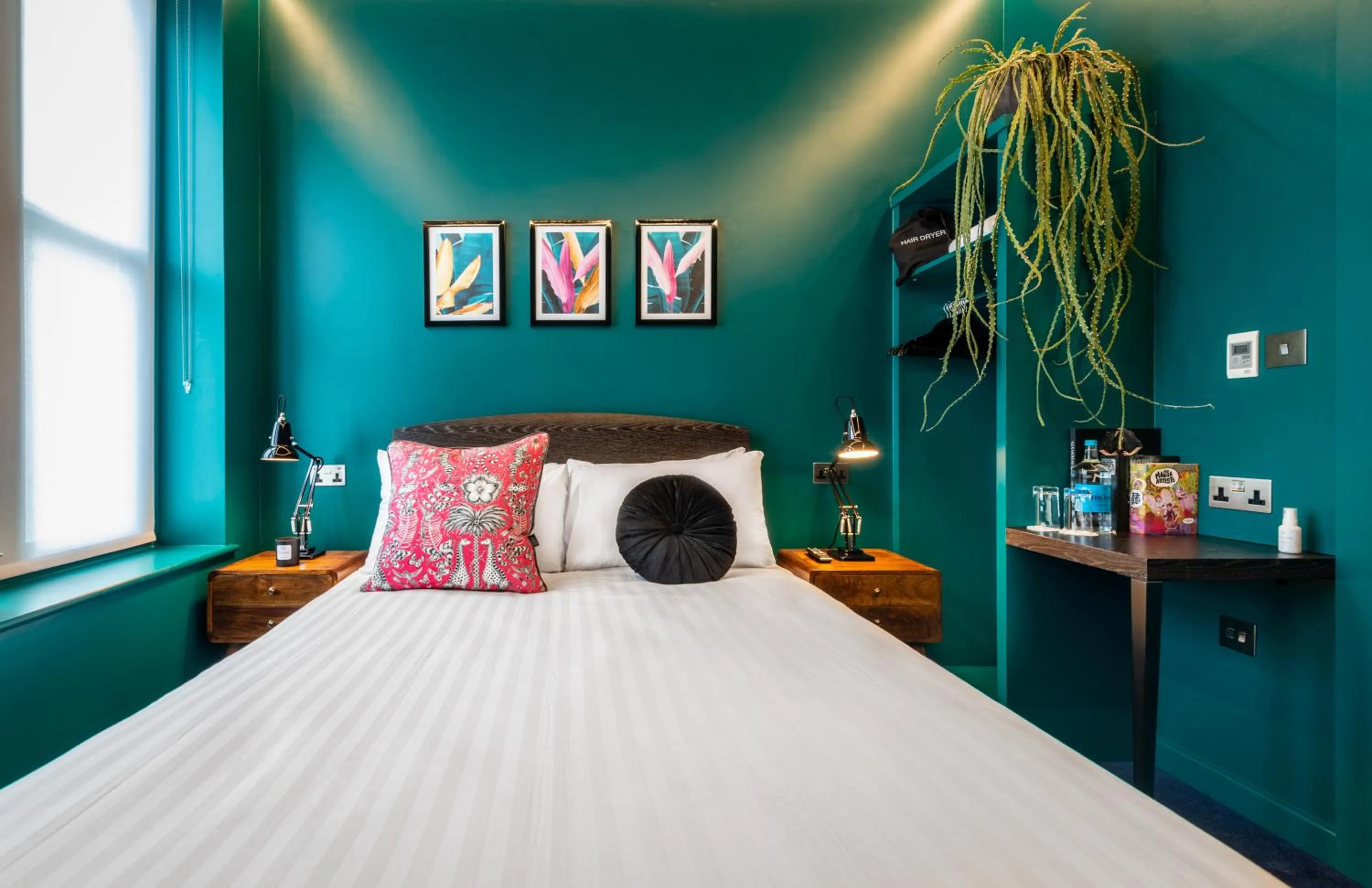 Bed in Hux Hotel, Kensington