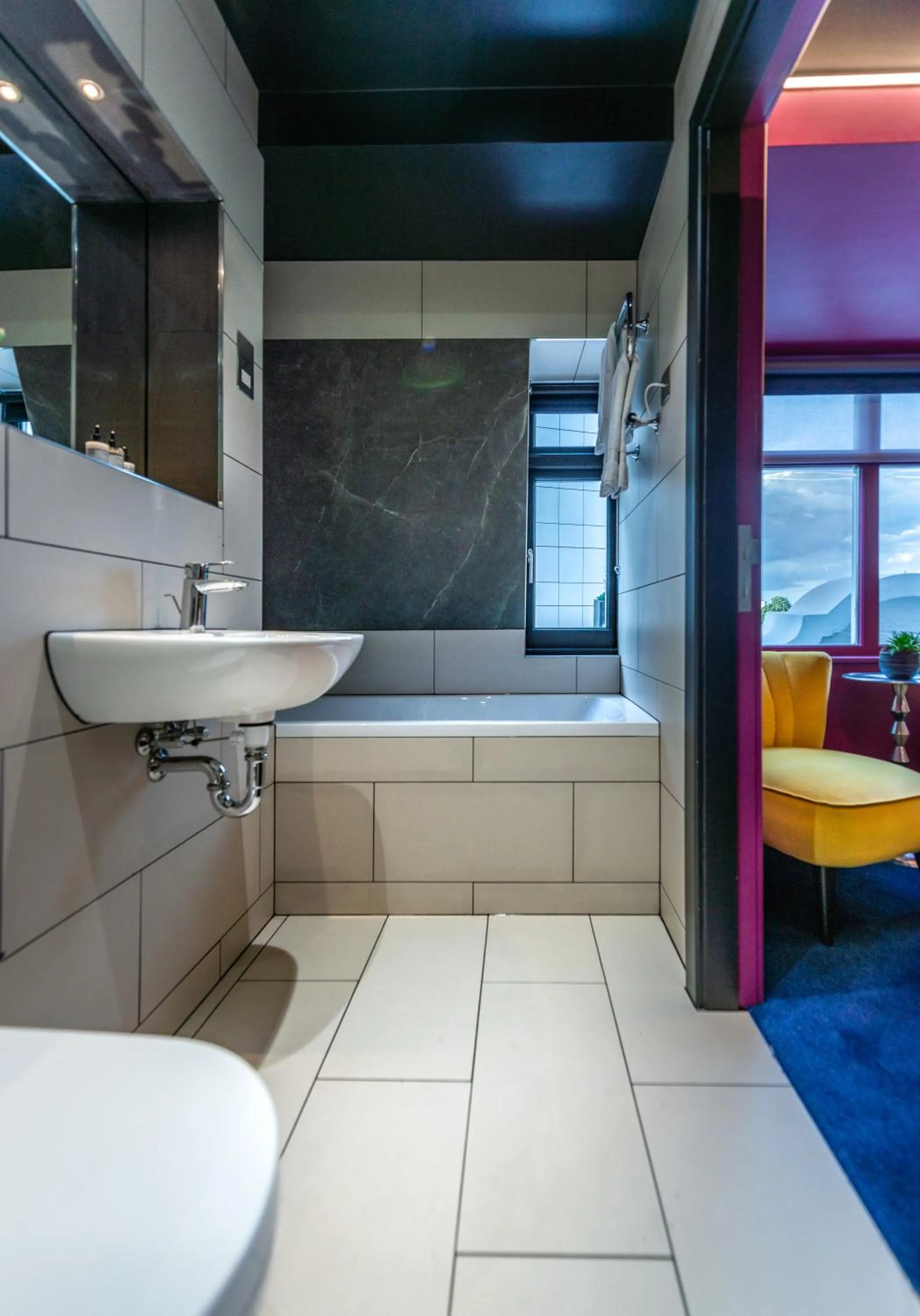 Bathroom in Hux Hotel, Kensington