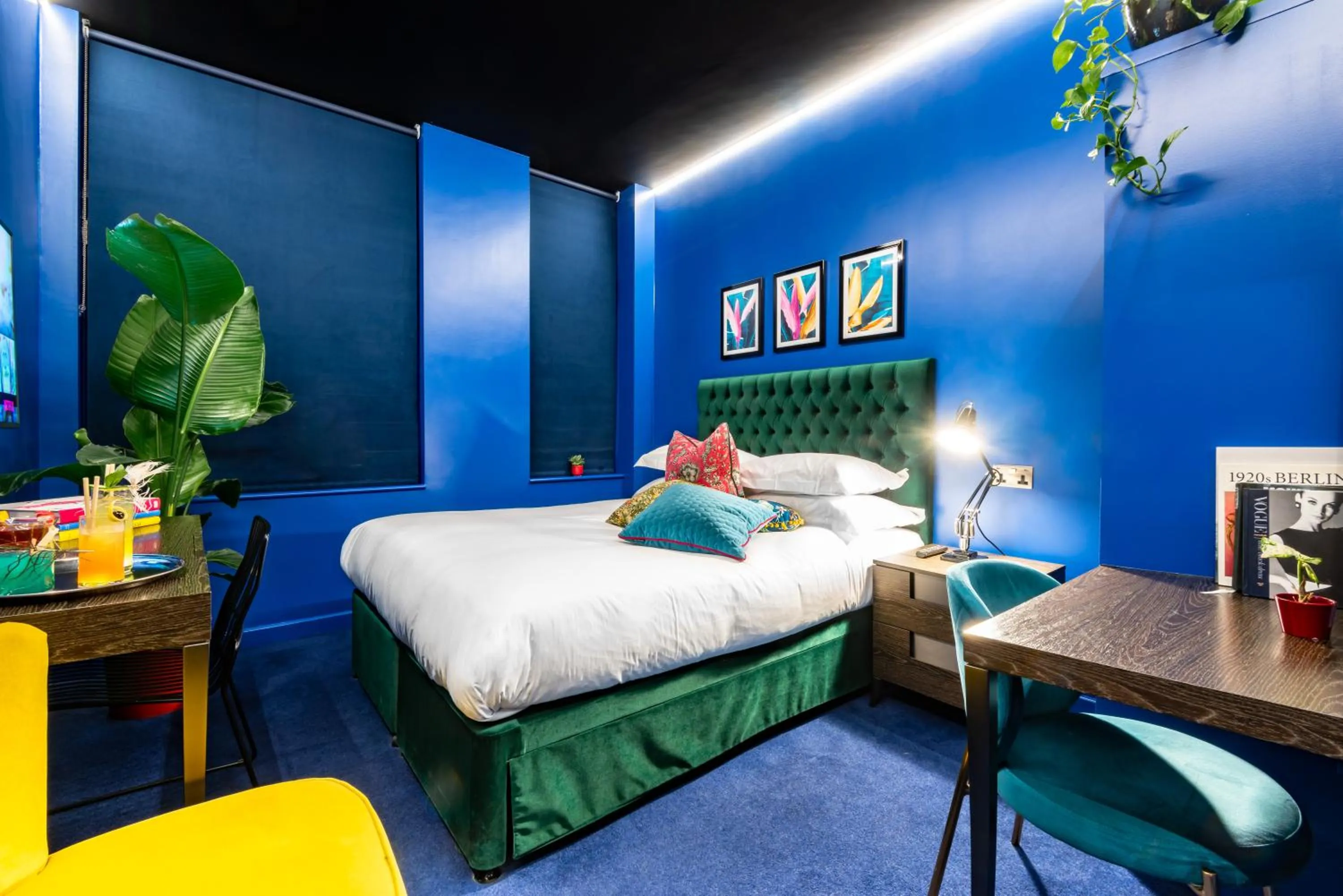 Bed in Hux Hotel, Kensington