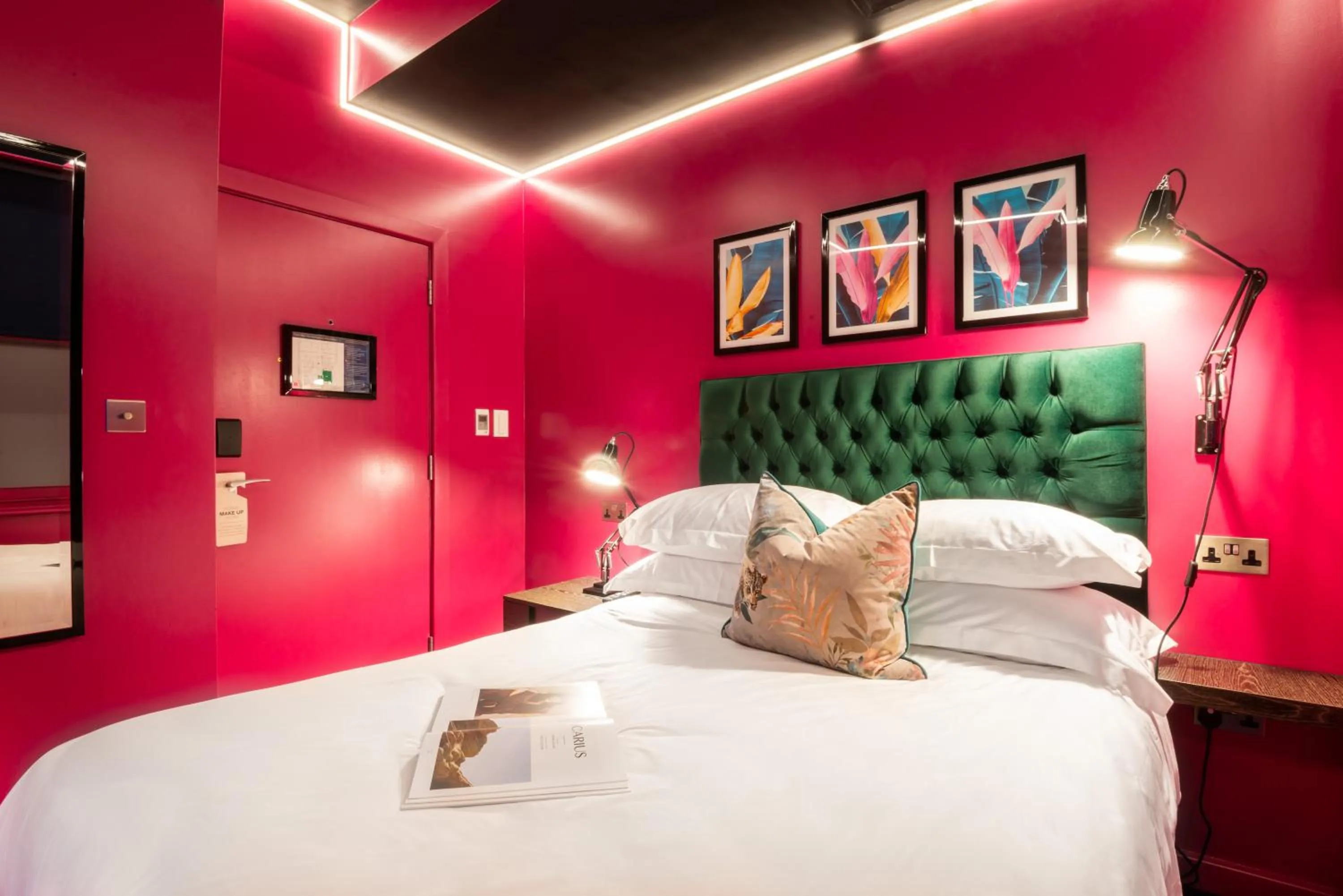 Bed in Hux Hotel, Kensington