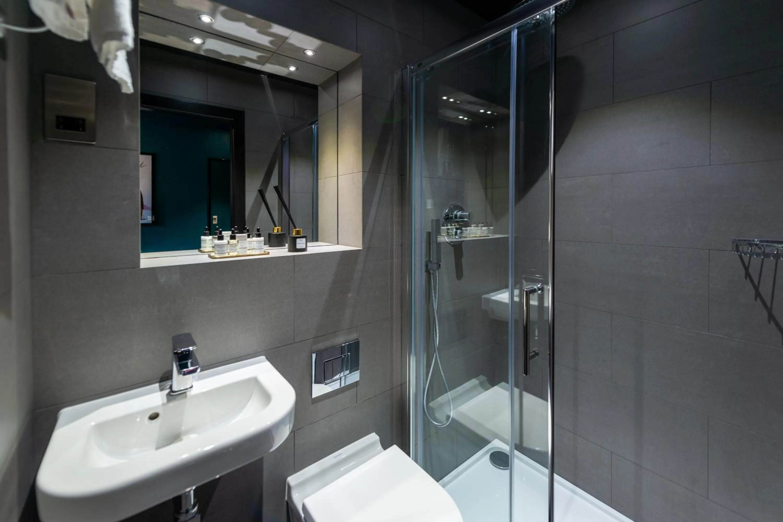 Bathroom in Hux Hotel, Kensington