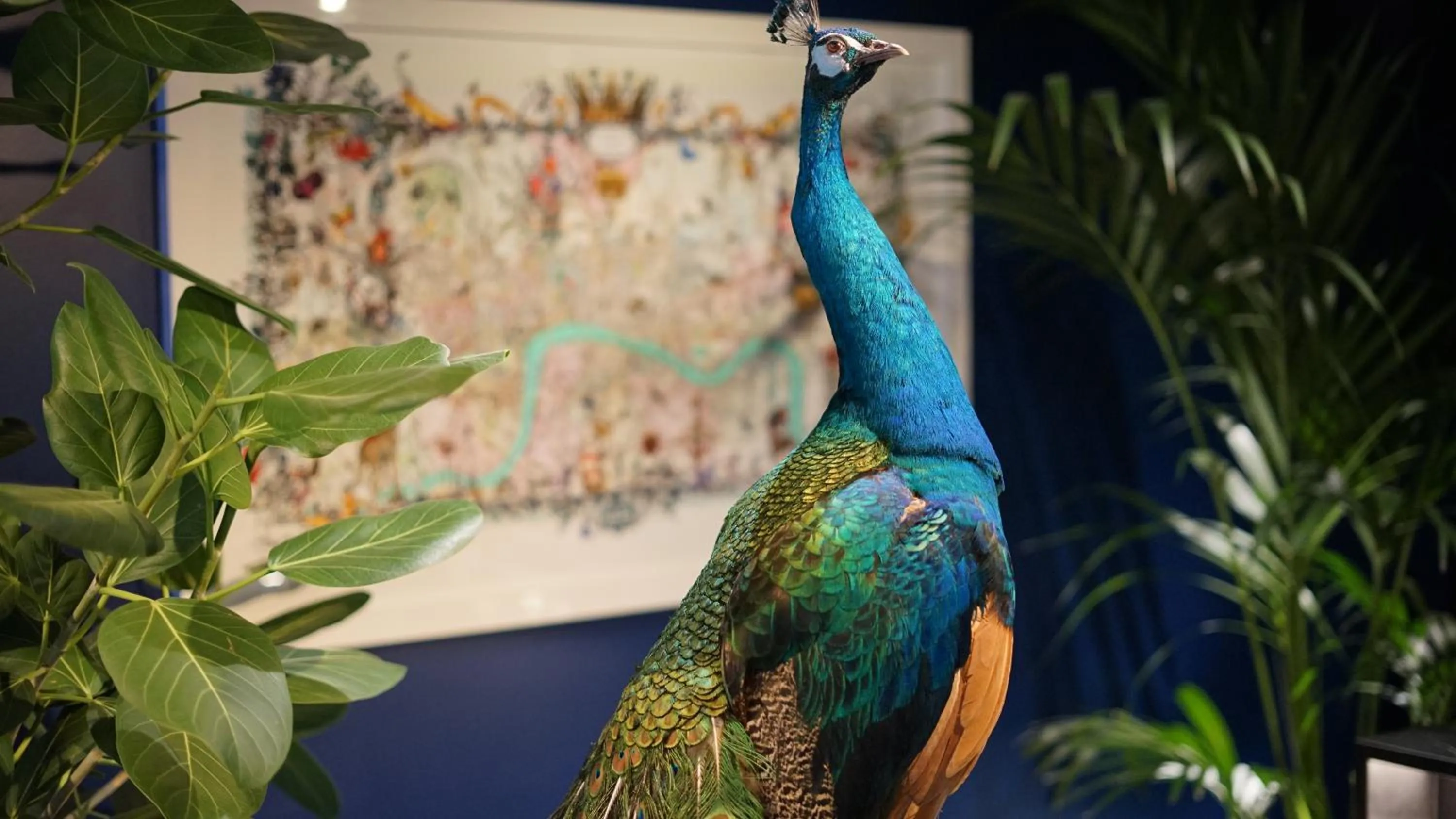 Decorative detail in Hux Hotel, Kensington