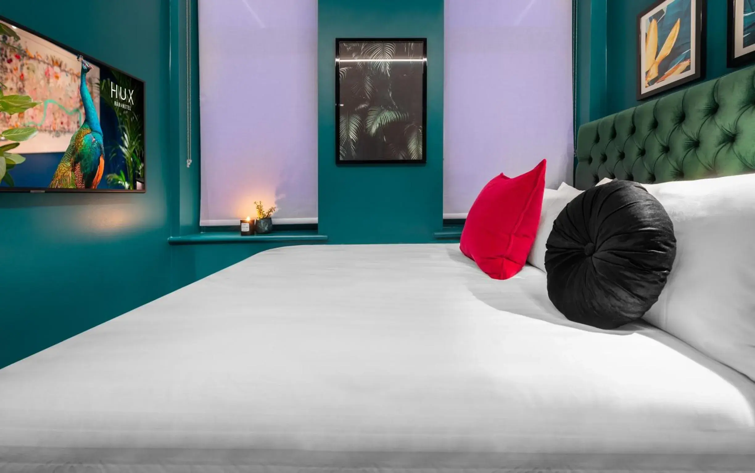 Petite Double Room - Park View in Hux Hotel, Kensington Petite Double Room - Park View in Hux Hotel, Kensington