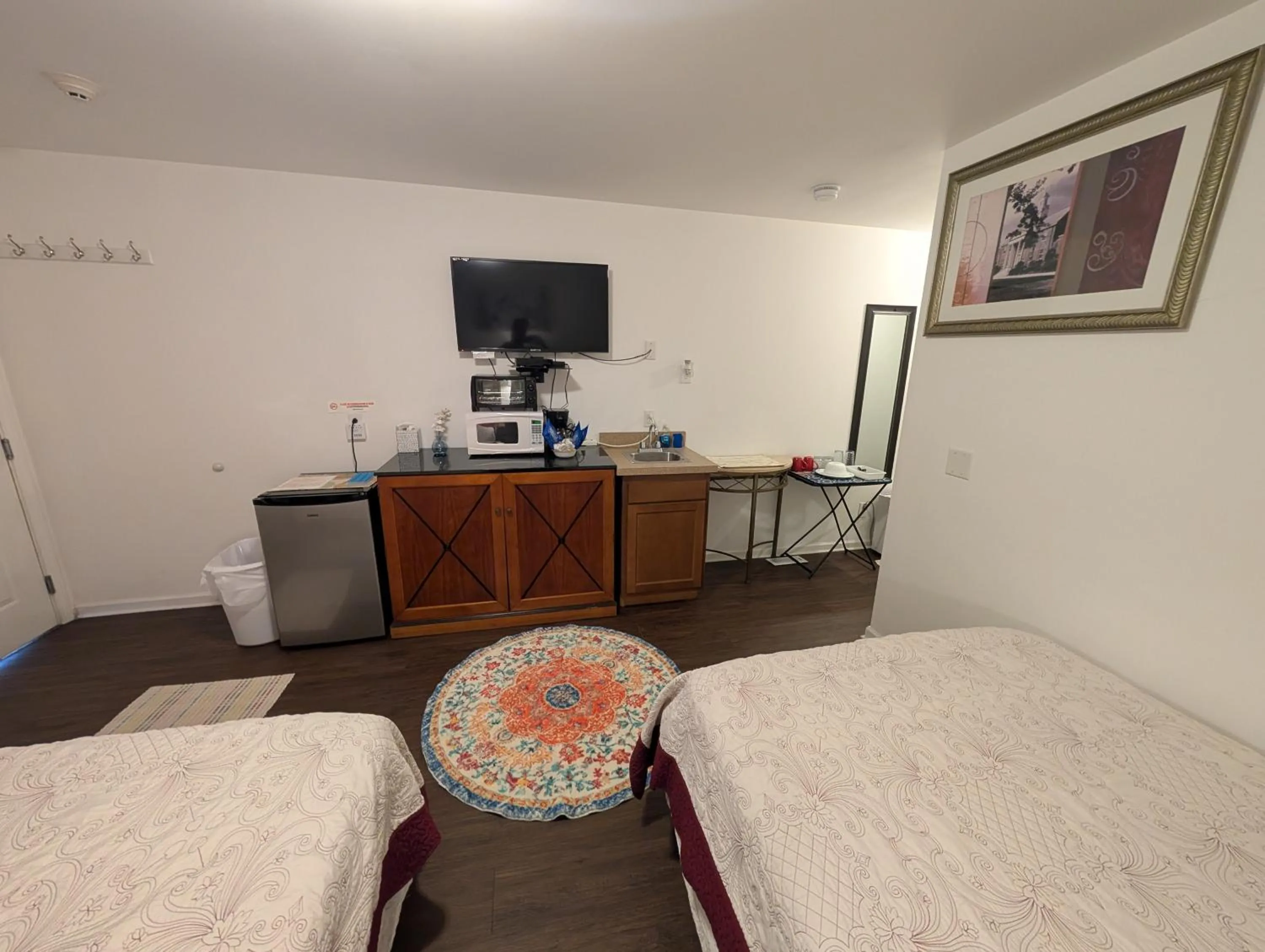 Bed in Apple Inn and Suites Cooperstown Area