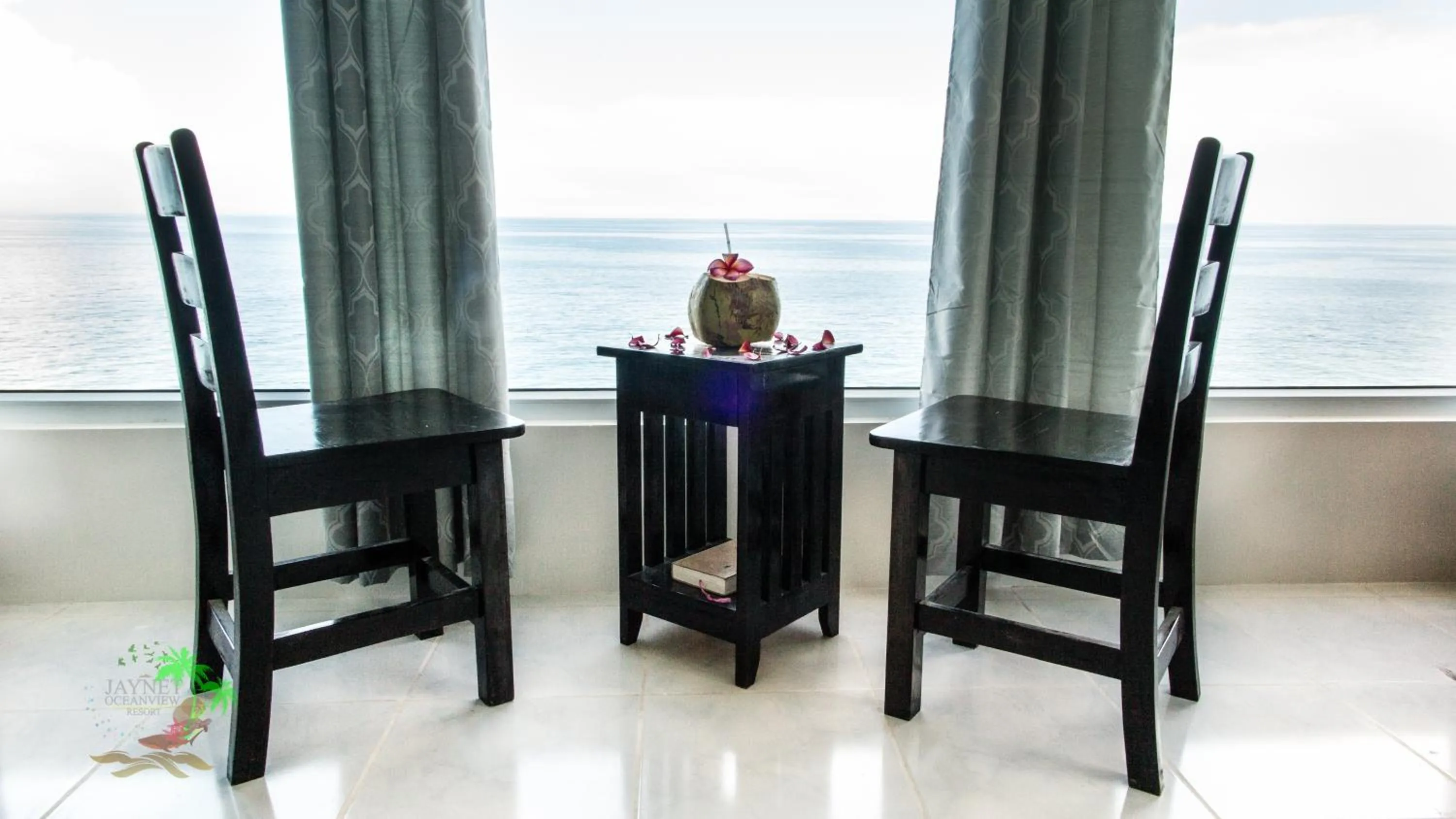 Seating area in Jaynet Oceanview Resort