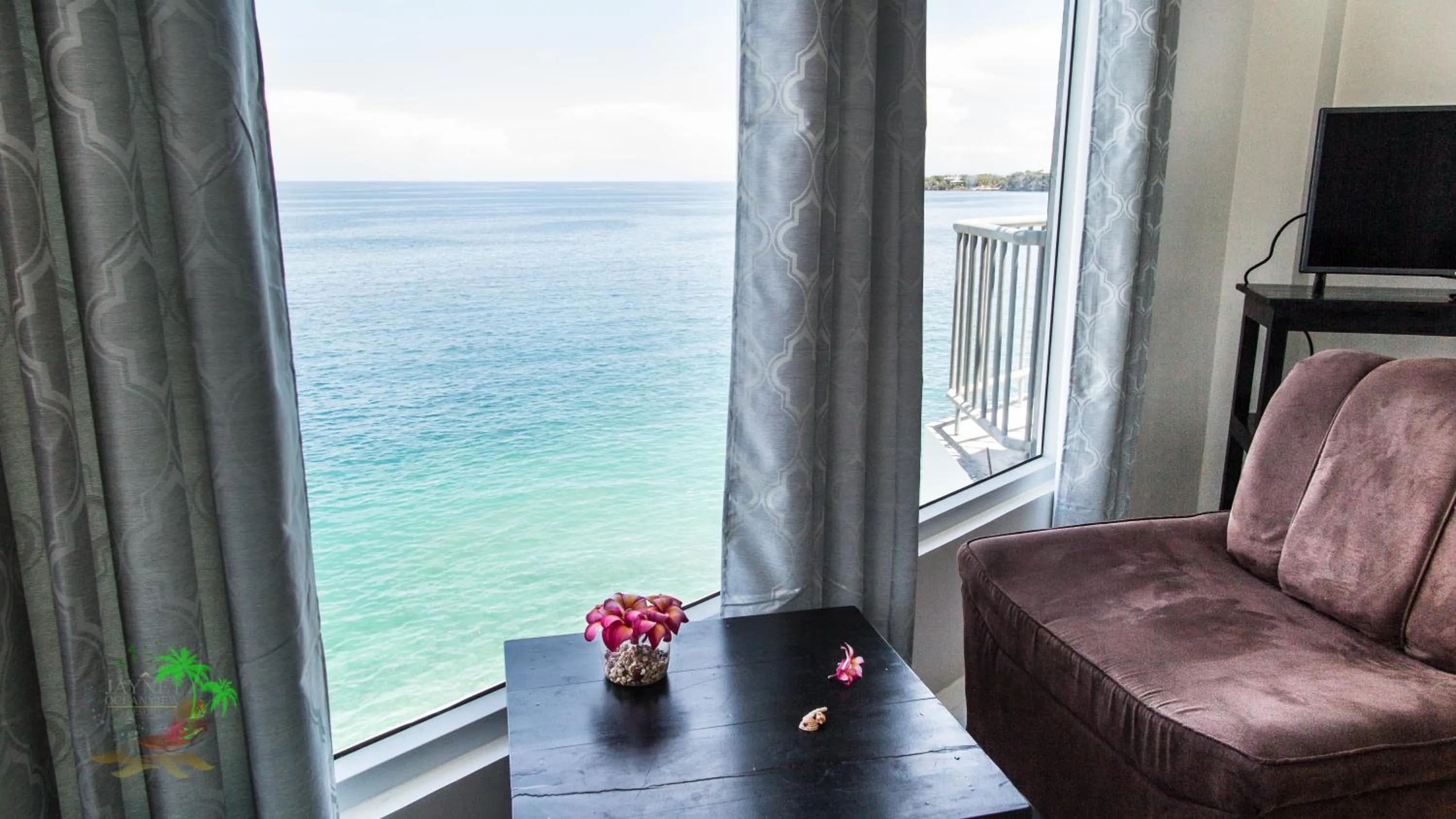 Living room in Jaynet Oceanview Resort