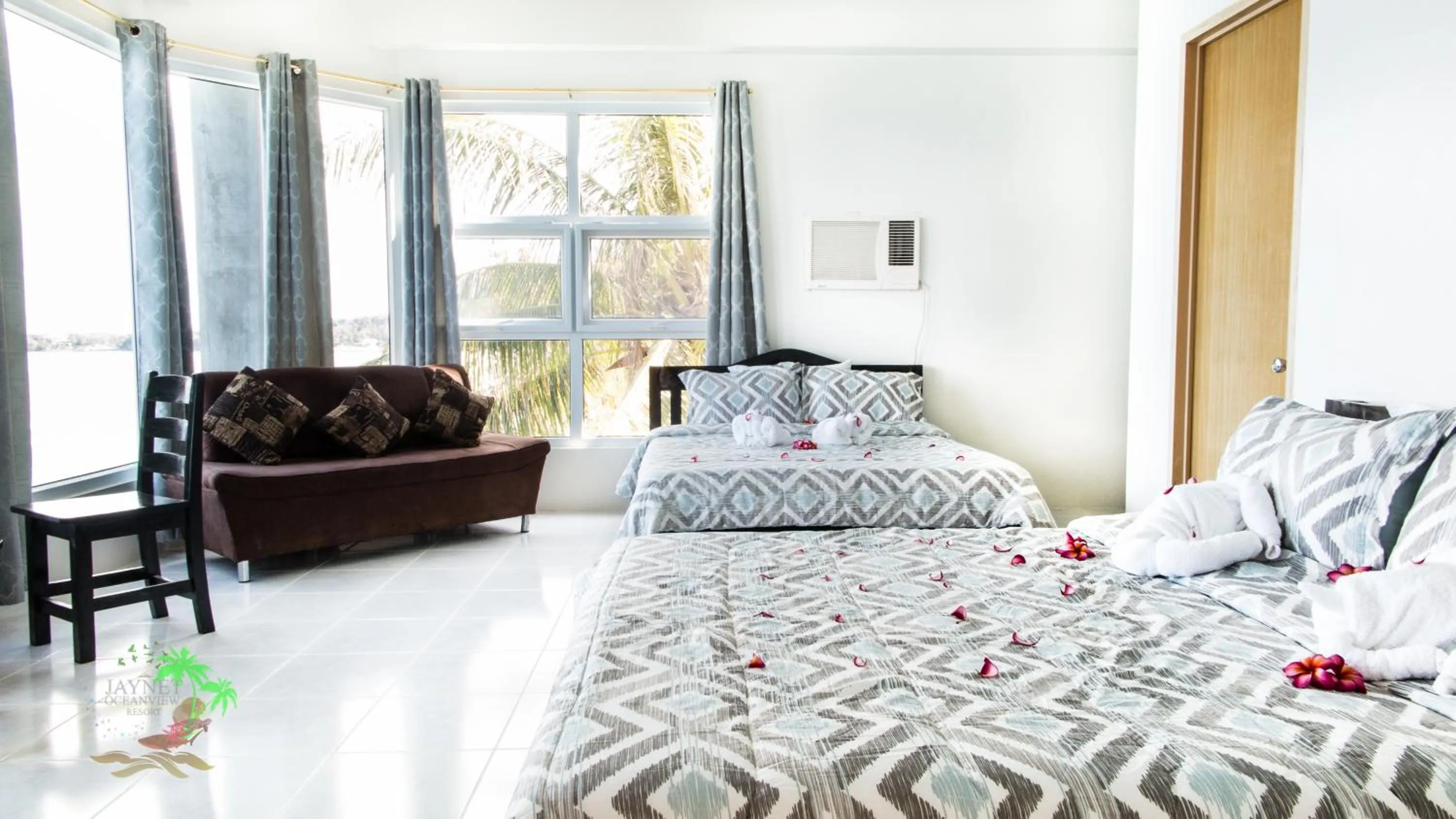 Living room in Jaynet Oceanview Resort