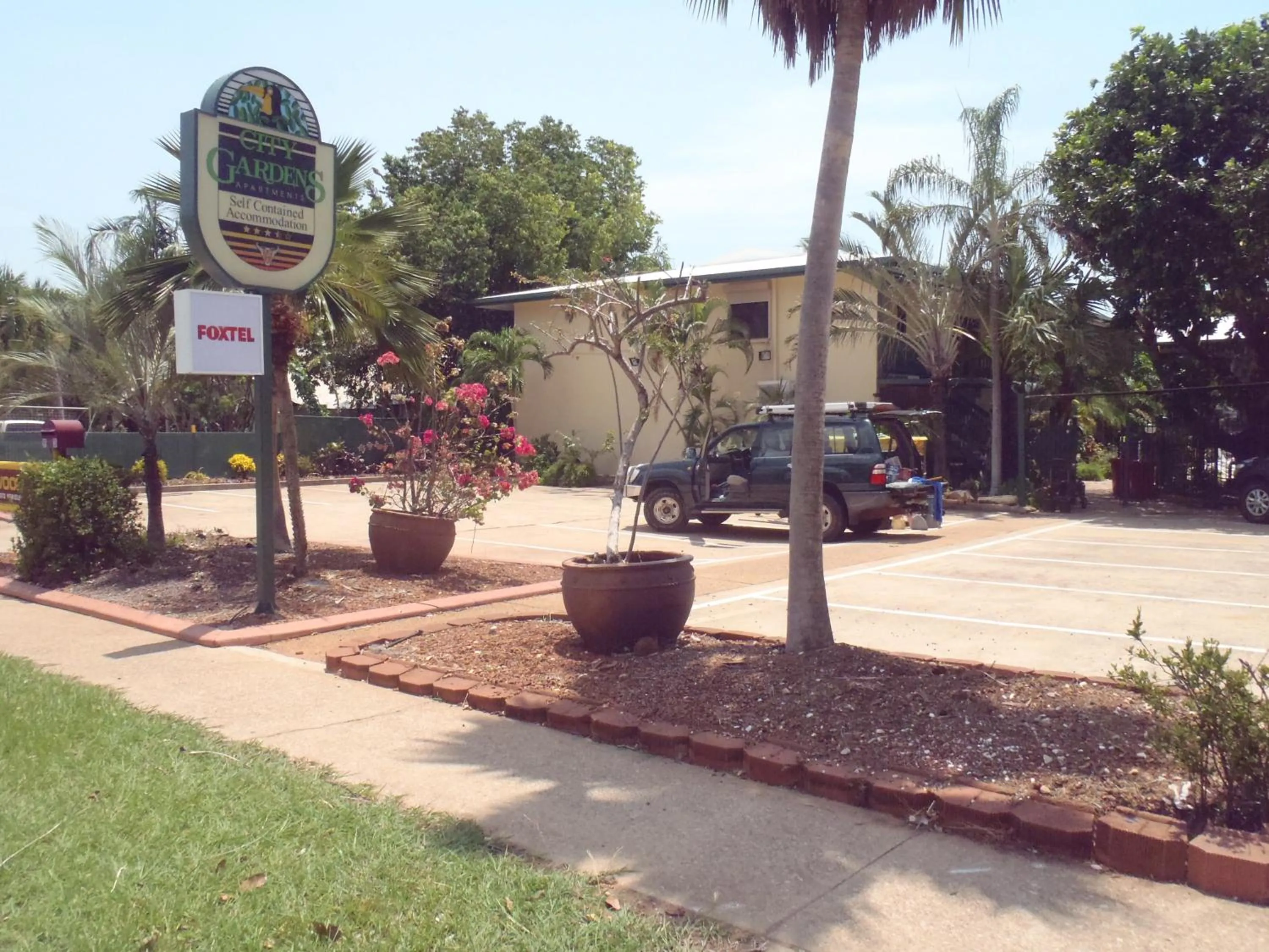 Property building in City Gardens Apartments