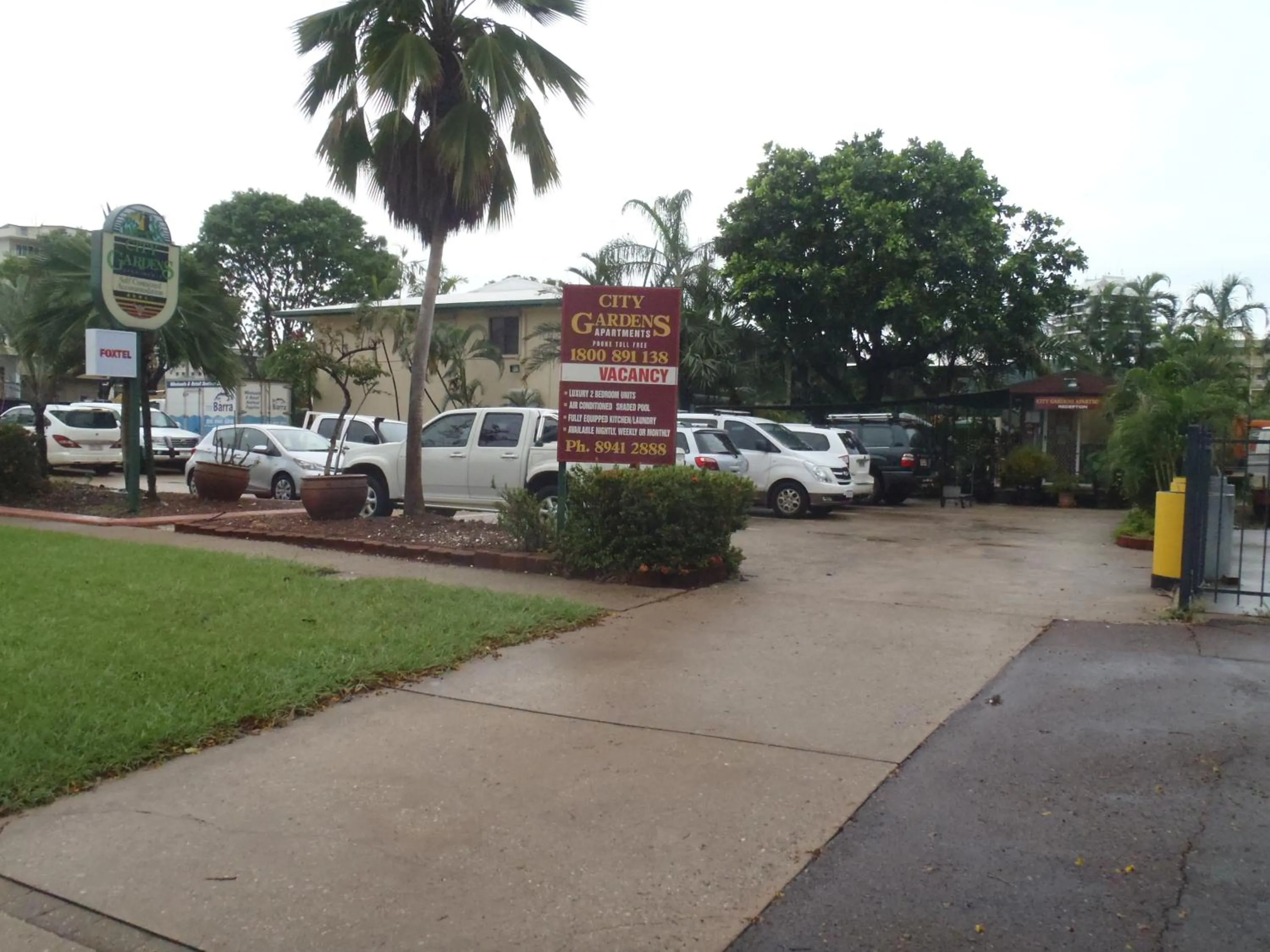 Property building in City Gardens Apartments