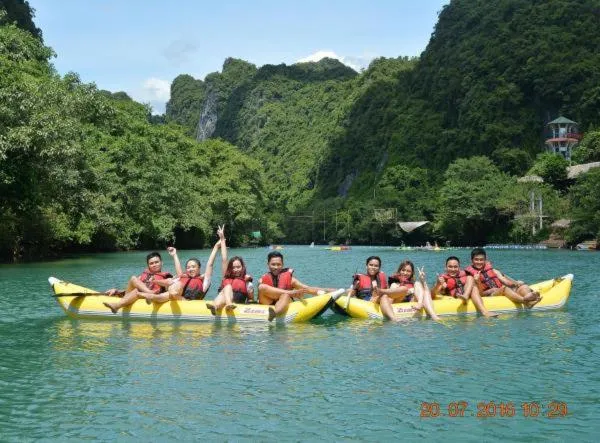 Natural landscape in Thuong Hai Hotel