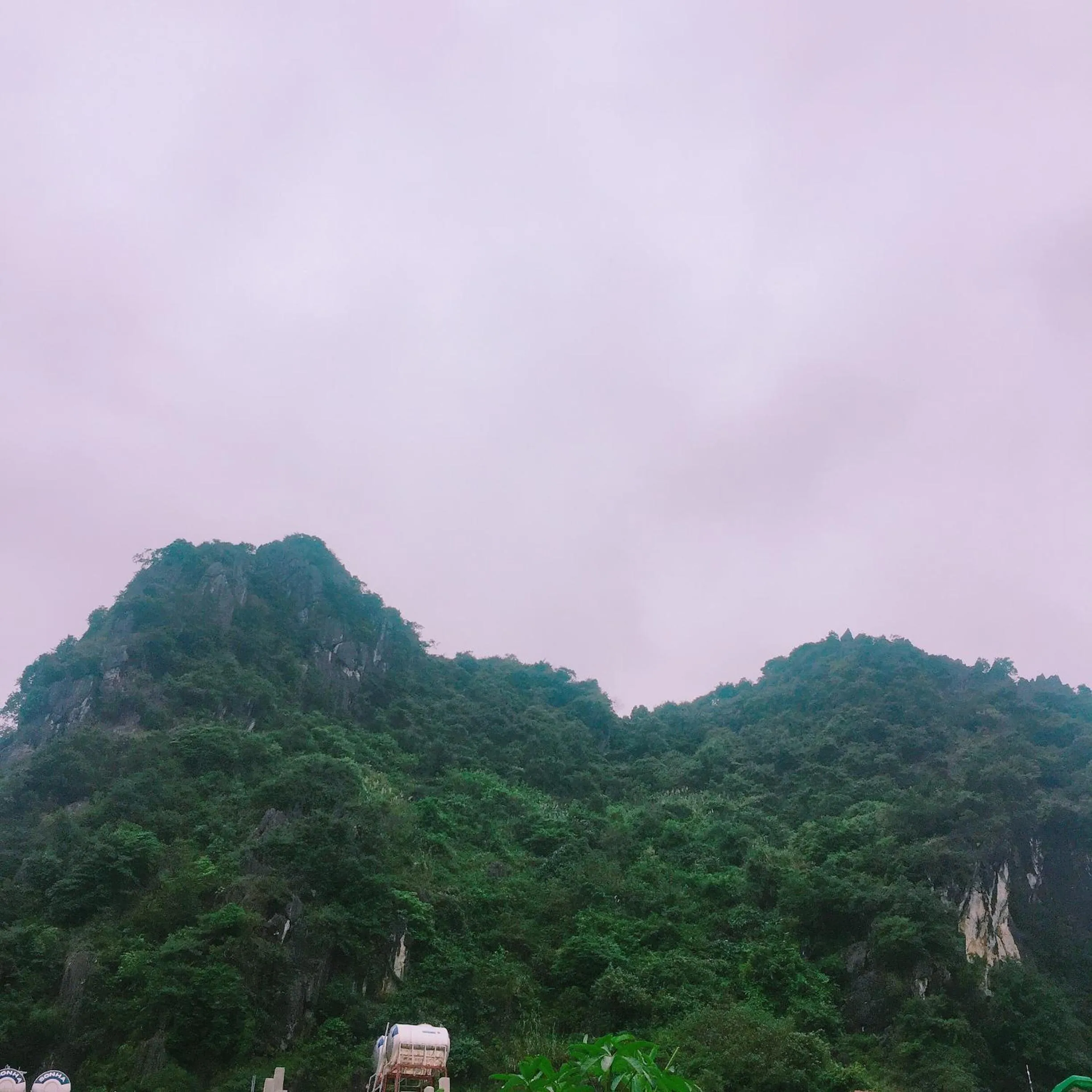 Mountain view in Thuong Hai Hotel