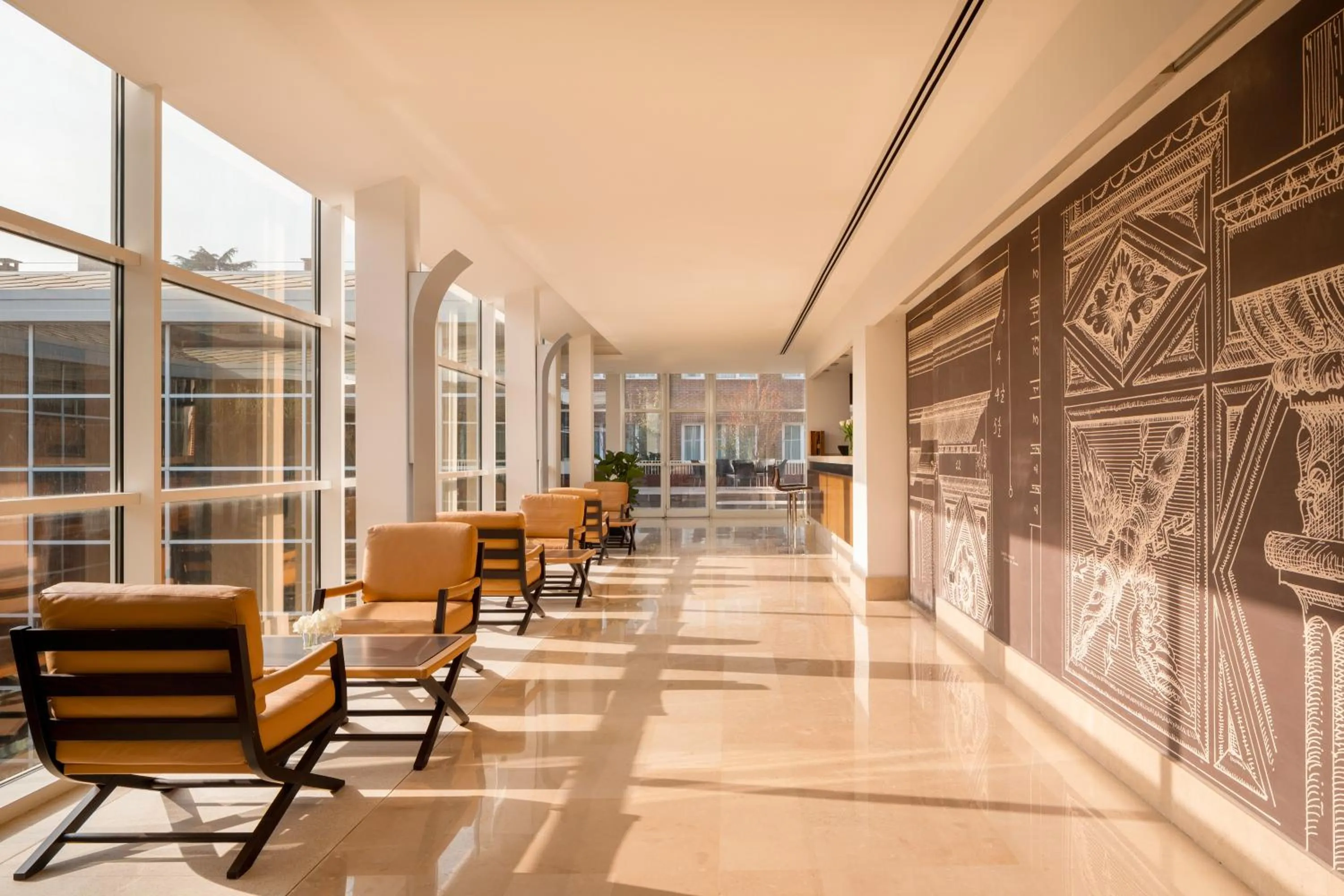 Lobby or reception in UNA Hotels Bologna San Lazzaro