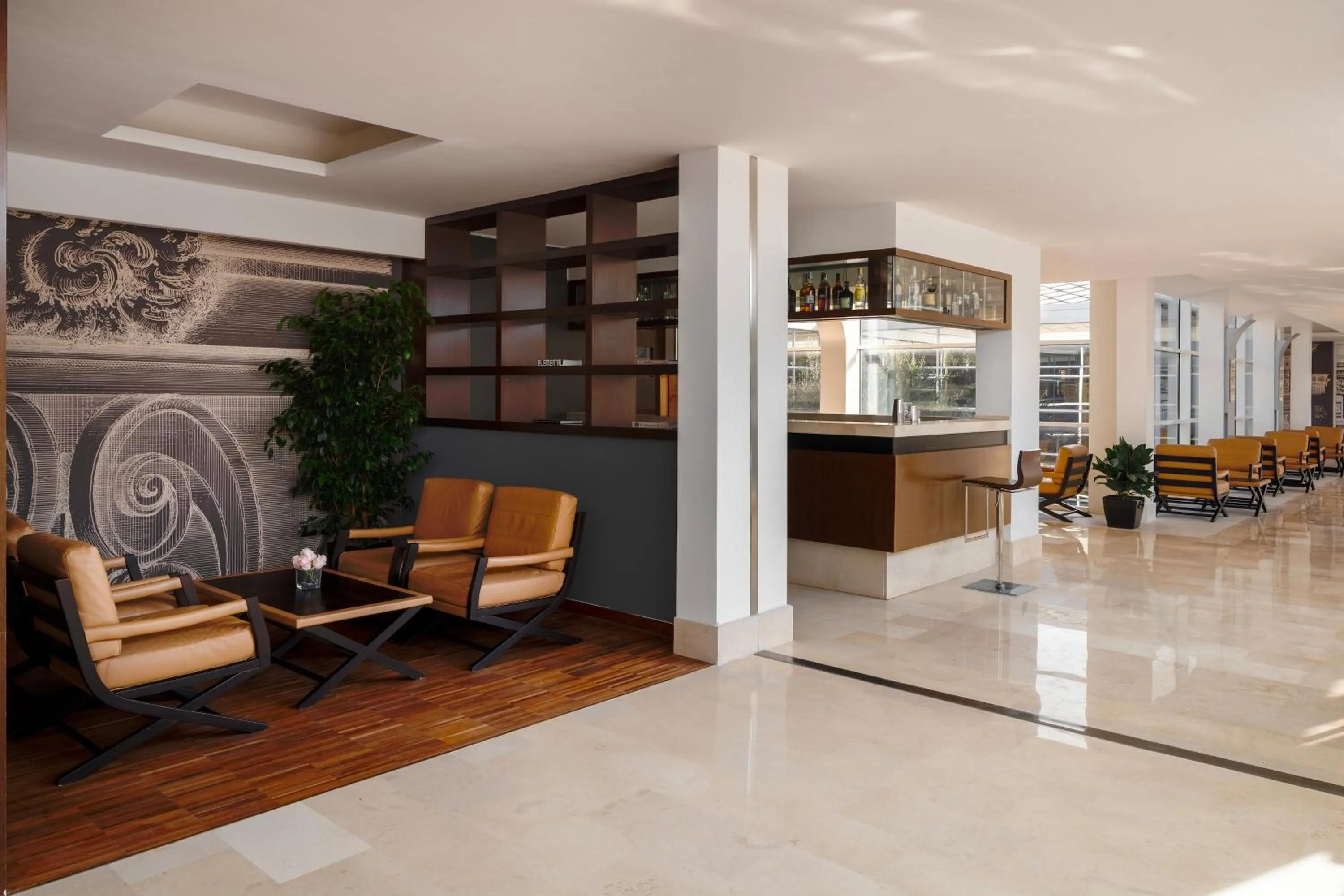 Lounge or bar in UNA Hotels Bologna San Lazzaro