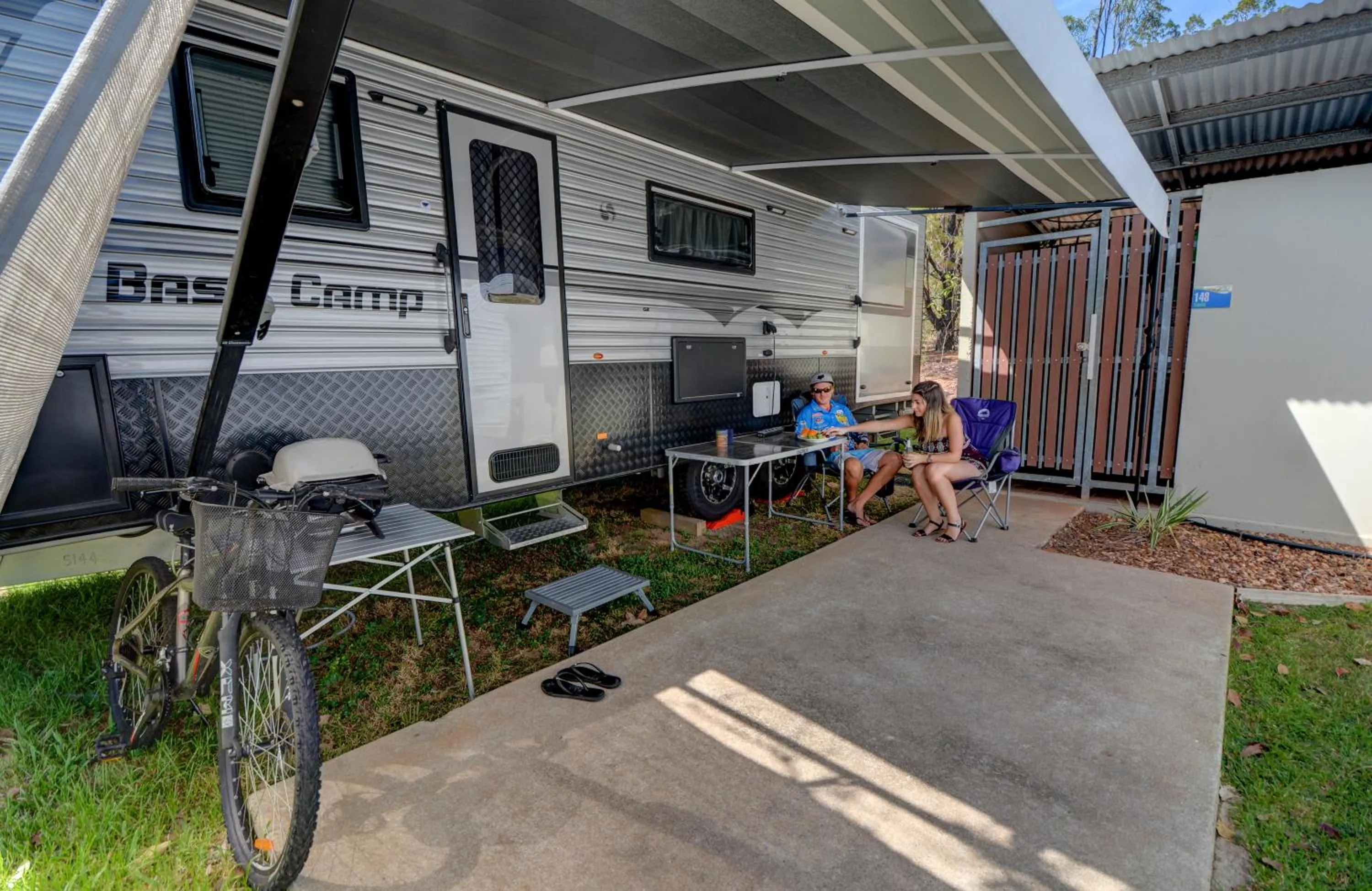 Day in Hidden Valley Holiday Park Darwin