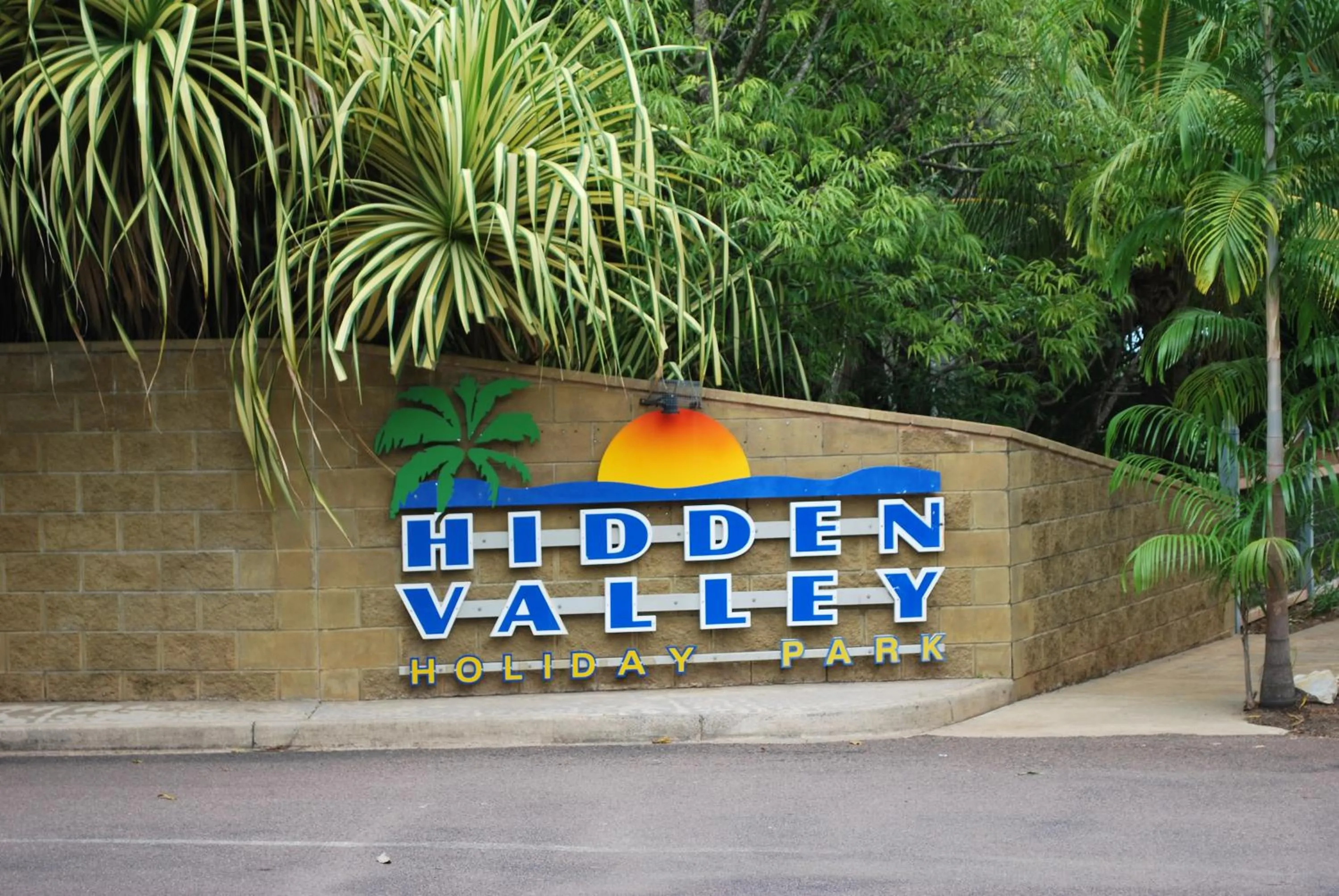 Facade/entrance in Hidden Valley Holiday Park Darwin