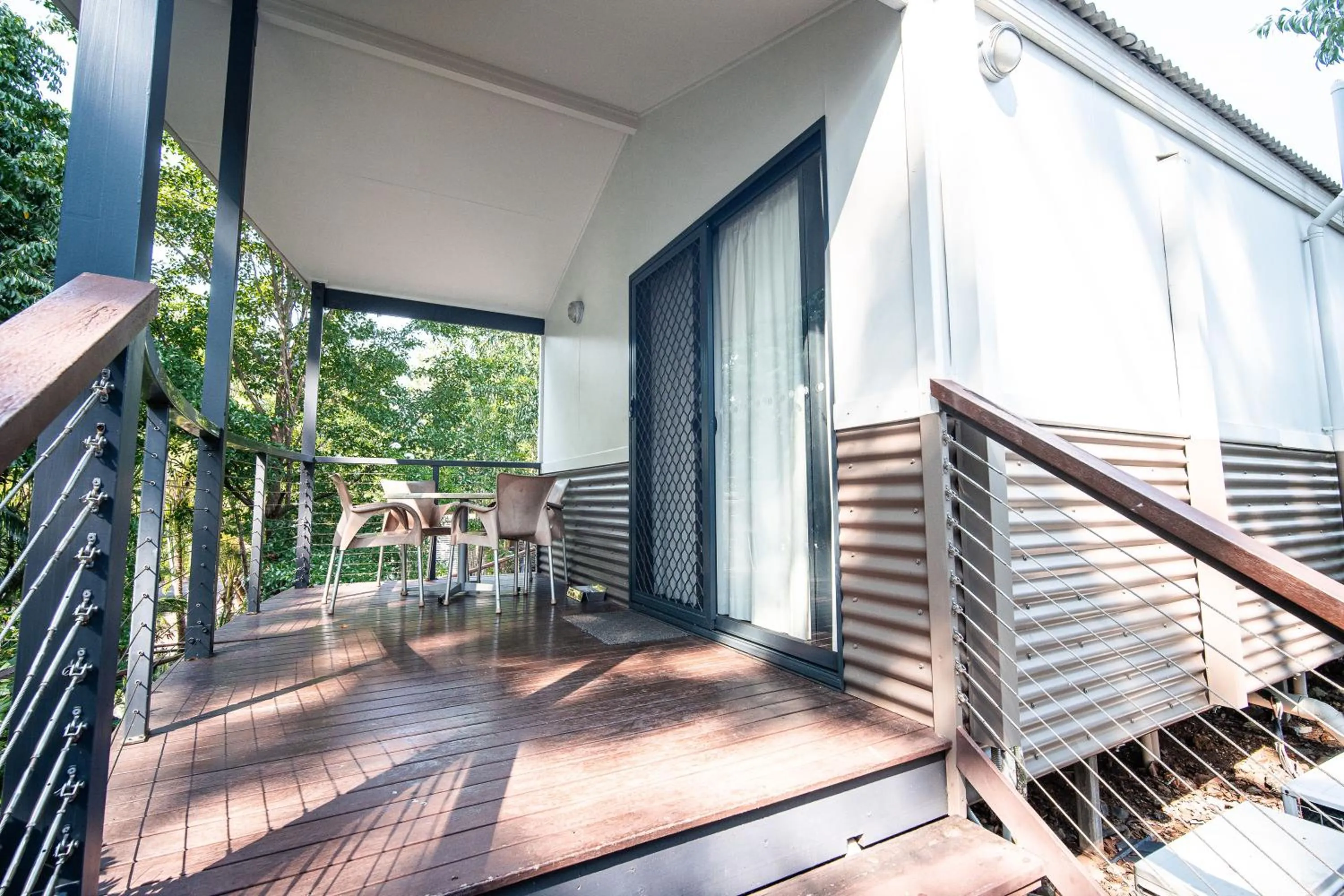 Patio in Hidden Valley Holiday Park Darwin