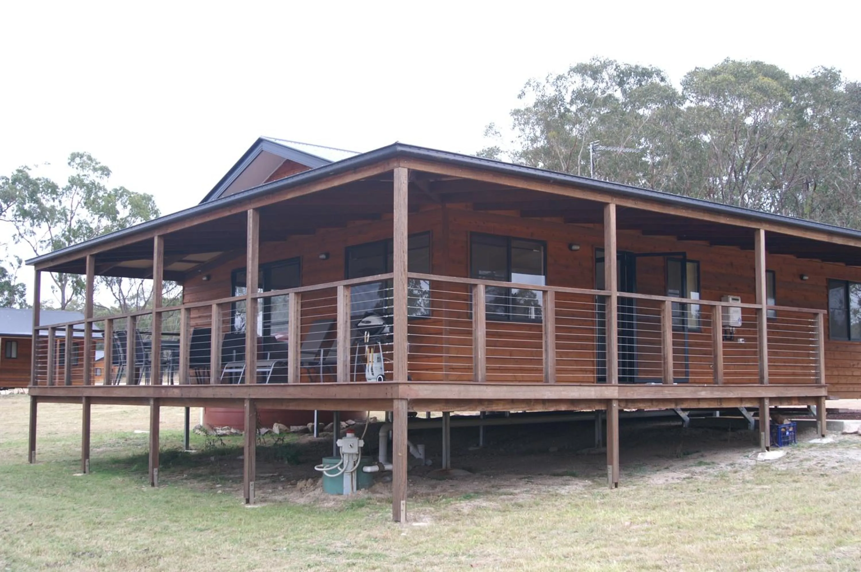Balcony/Terrace in Tiny Away Escape at Granite Belt - Sommerville Valley